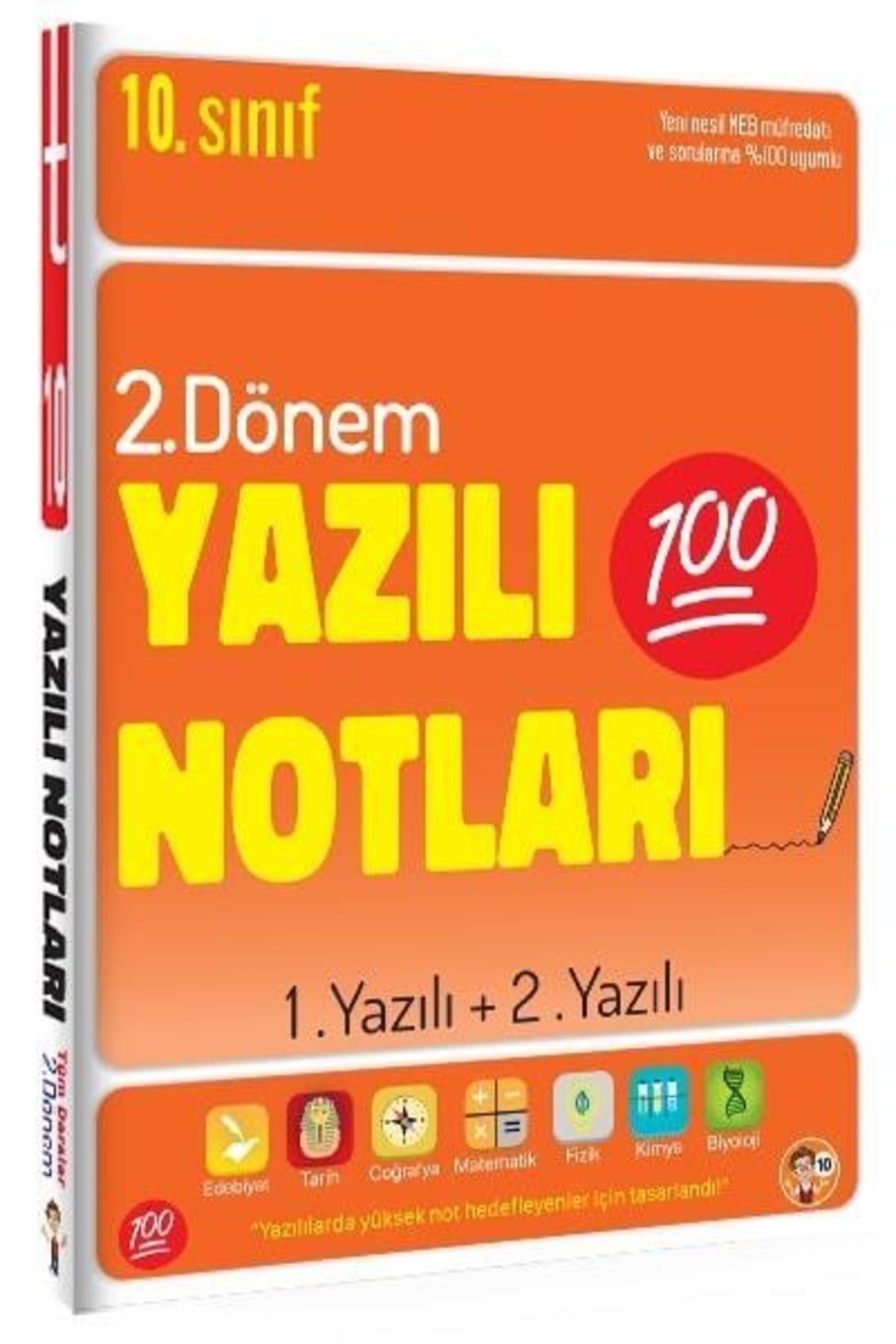 Tonguç Yayınları 10. Sınıf Yazılı Notları 2. Dönem 1 Ve 2. Yazılı Tonguç Yayınları