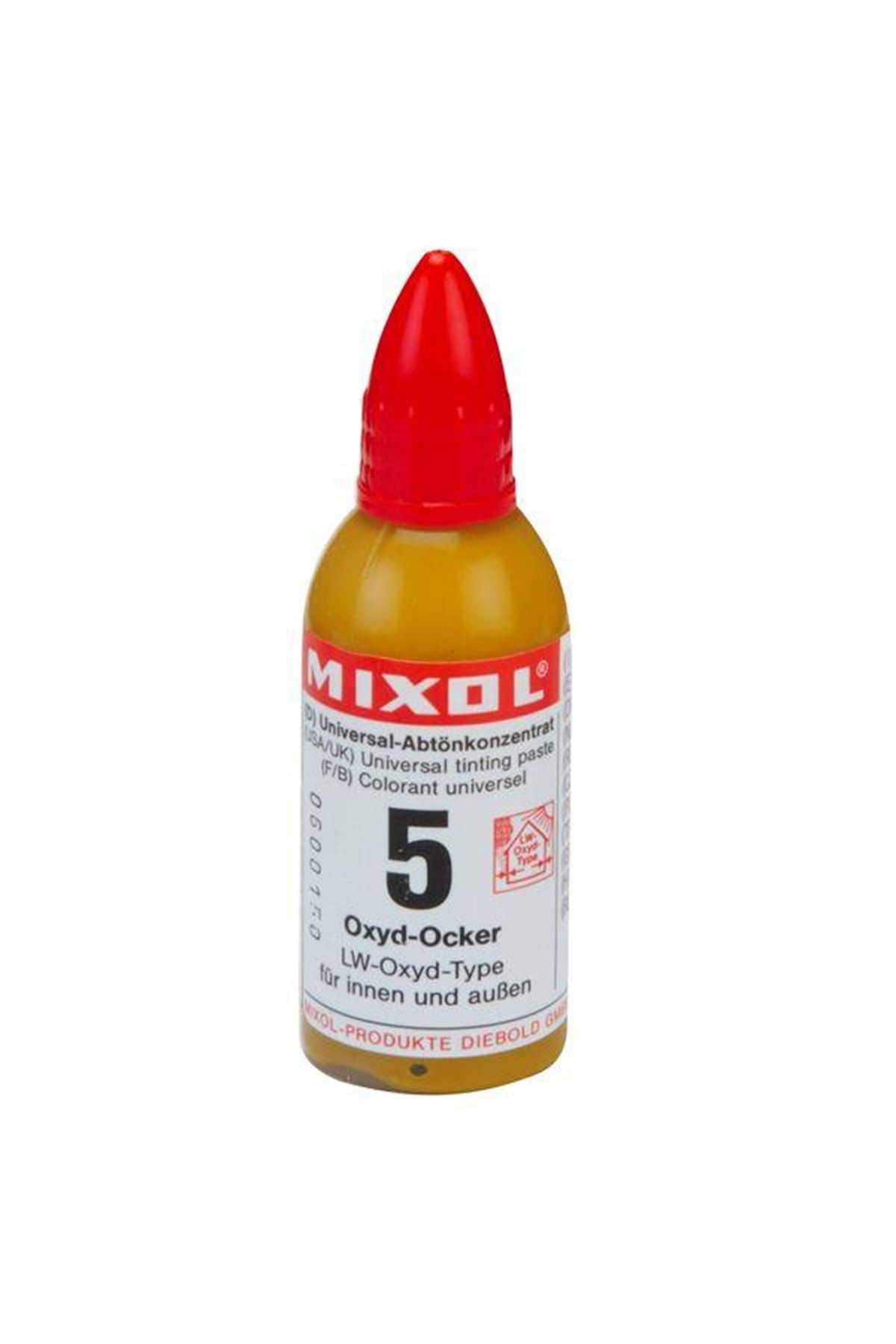 Henkel Mixol Renk Tüpü Oksit Sarı No:5 20 ml