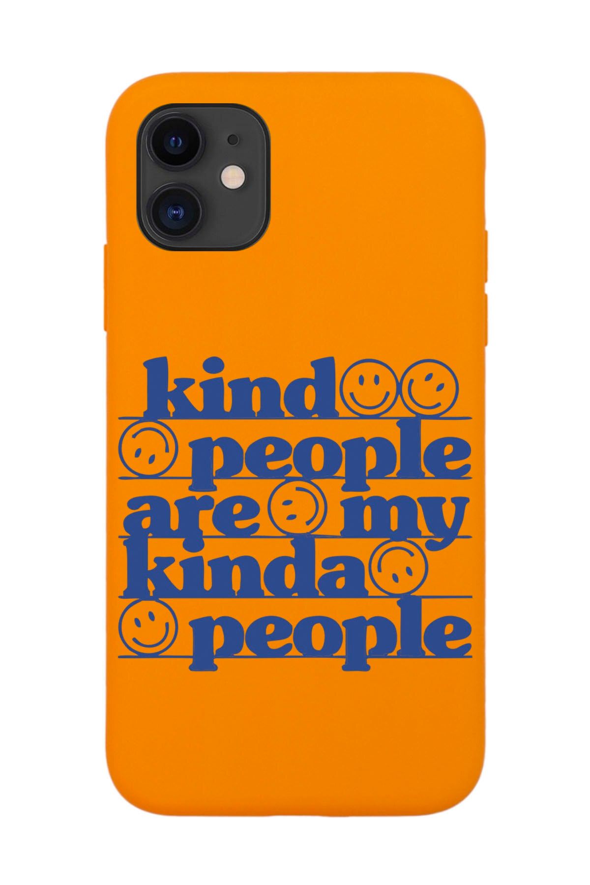 shoptocase Iphone 11 Uyumlu Kind People Tasarımlı Lansman Telefon Kılıfı