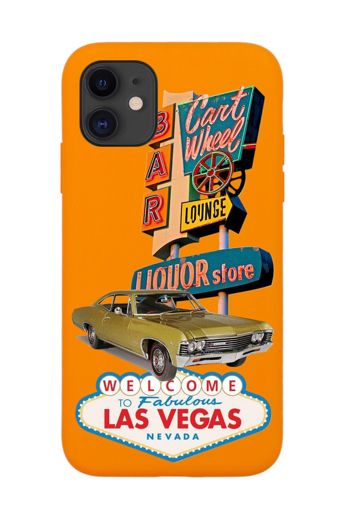 shoptocase Iphone 11 Uyumlu Las Vegas Tasarımlı Lansman Telefon Kılıfı