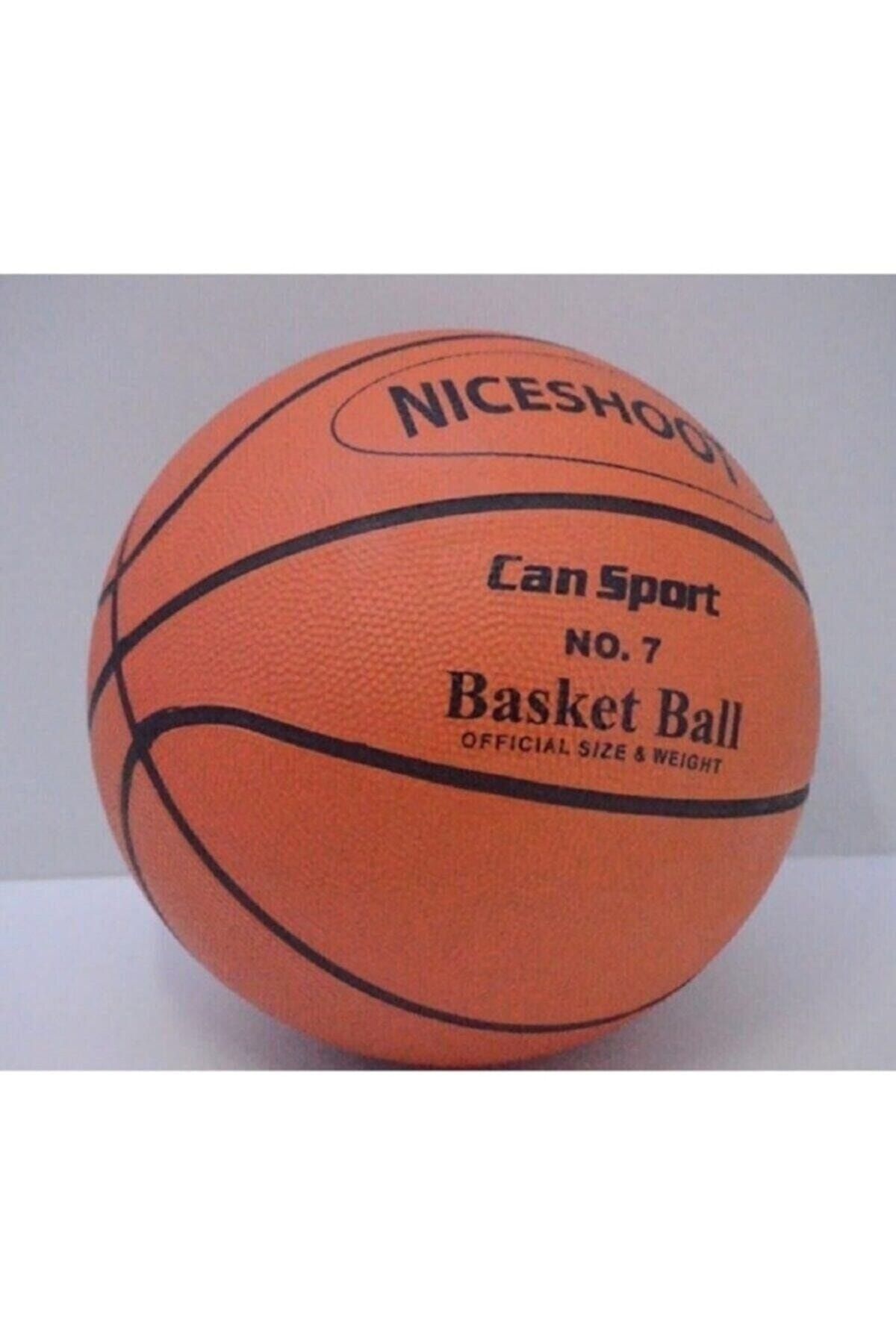 CAN Basketbol Topu %100 Kauçuktan Üretilmiştir El Kaydırmaz 1. Sınıf Kalite 7 Numara Basketbol Topu