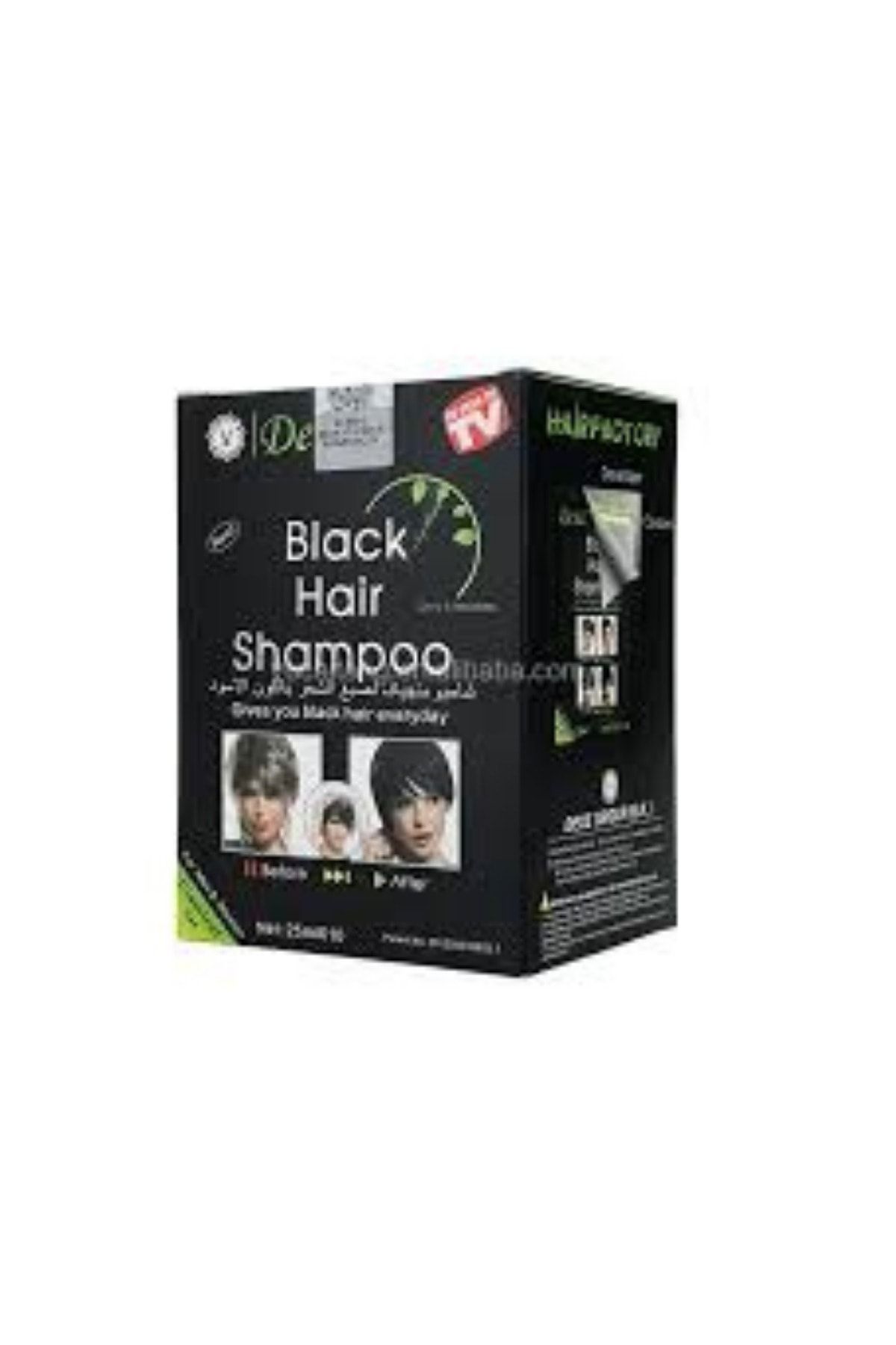 Dexe Siyah Boya Şampuanı - Black Hair Shampoo 10x25 Ml