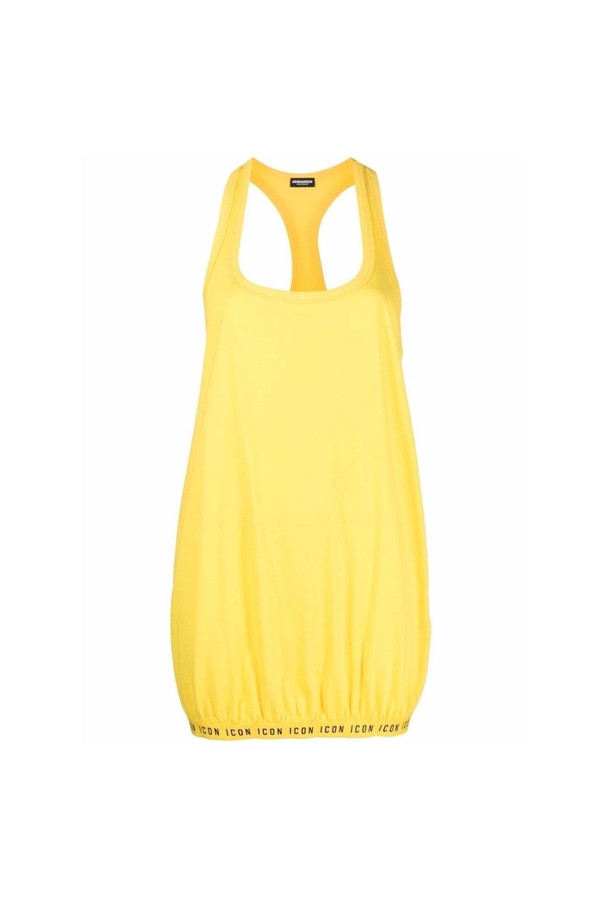 DSquared2 Icon Tape Detail Racerback Beach Cover- Up