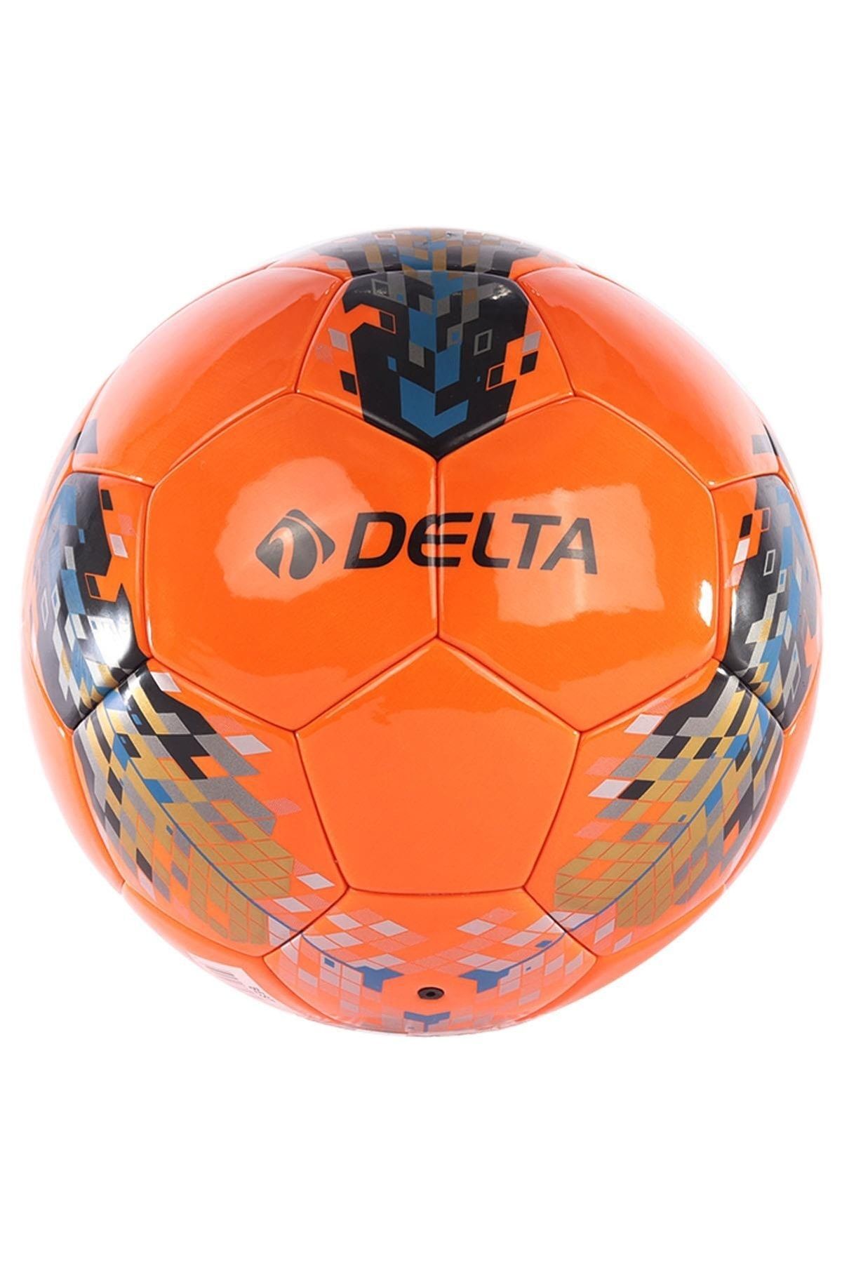 Delta Best  Lazer Yapıştırma 4 Numara Turuncu Deluxe Futbol Topu