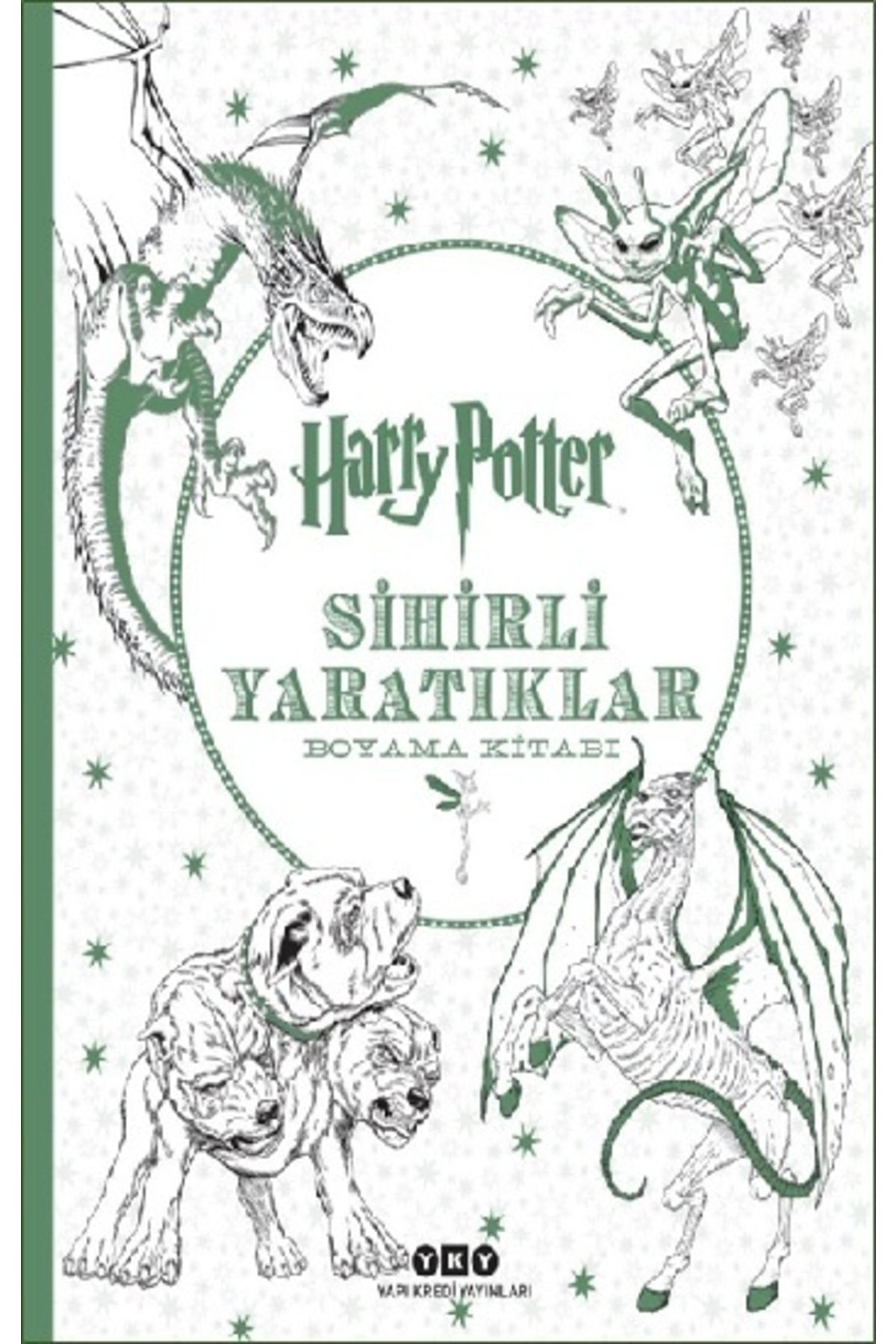 Yapı Kredi Yayınları Harry Potter Sihirli Yaratıklar Boyama Kitabı Kolektif