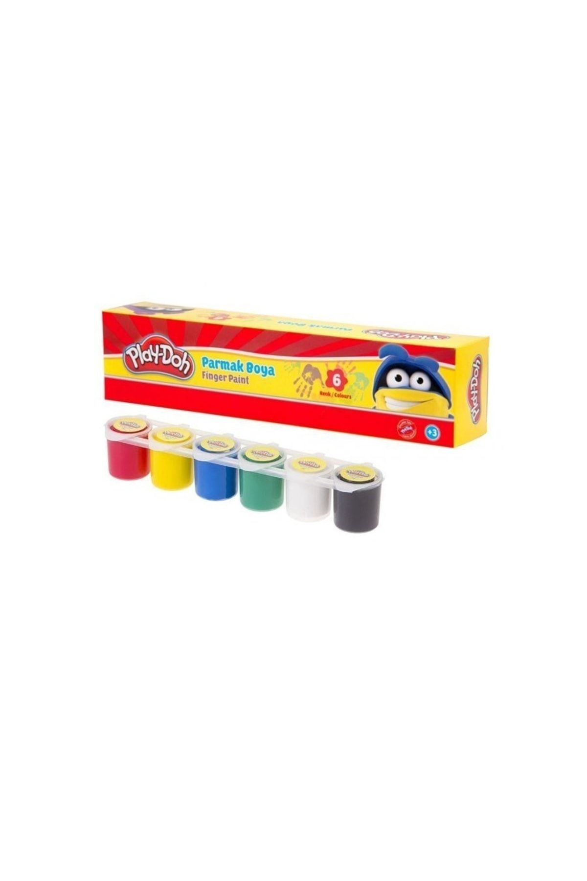 Play Doh Play-doh Parmak Boyası 6 Renk