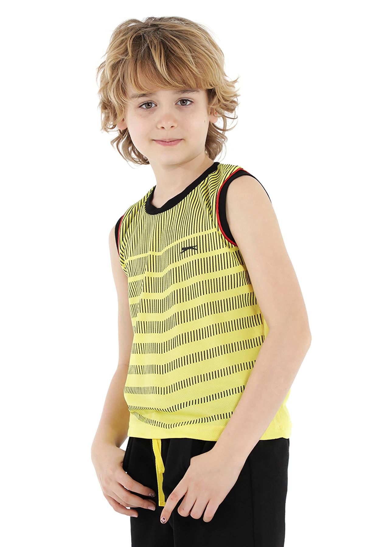 Slazenger Daıva Erkek Çocuk T-shirt Sarı