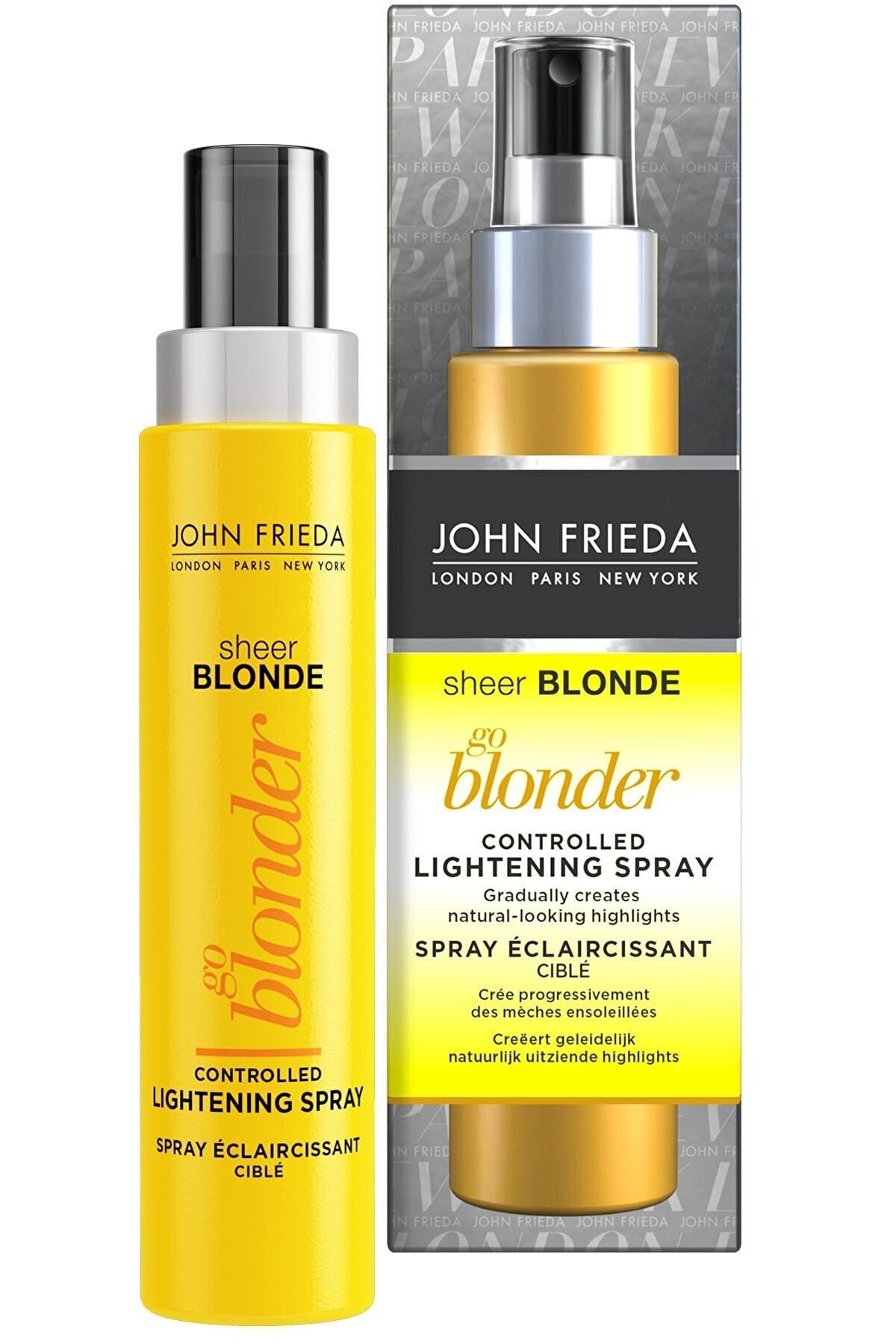 John Frieda Sarı Saçlar için Renk Açıcı Sprey - Sheer Blonde Go Blonder Lightening  100 ml 5037156159240