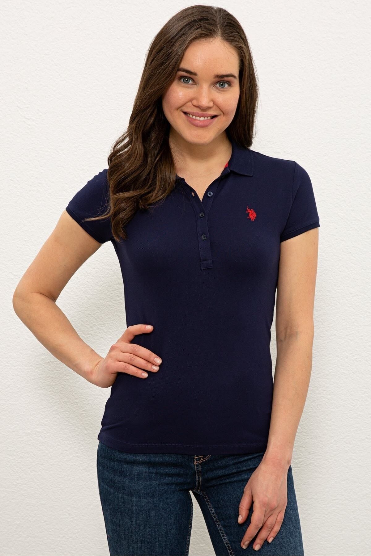 U.S. Polo Assn. Lacivert Kadın T-Shirt