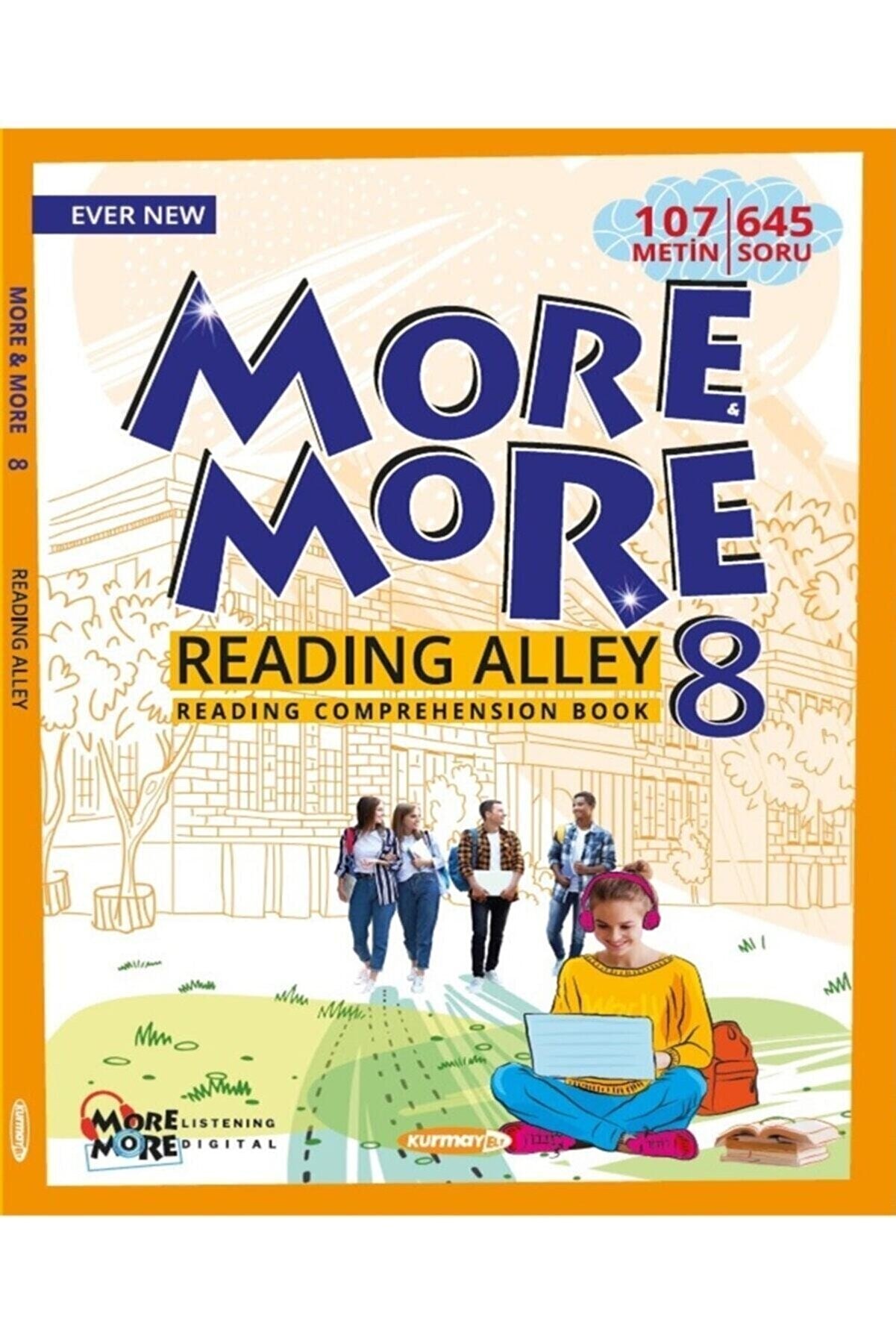 Kurmay Yayınları More And More 8 Sınıf English Reading Alley