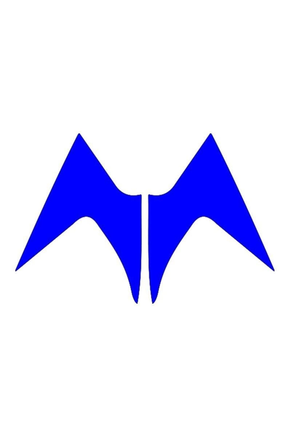 Mondial Mh Drift 2011 - 2020 Uyumlu Mavi Ön Siperlik Yan Sticker
