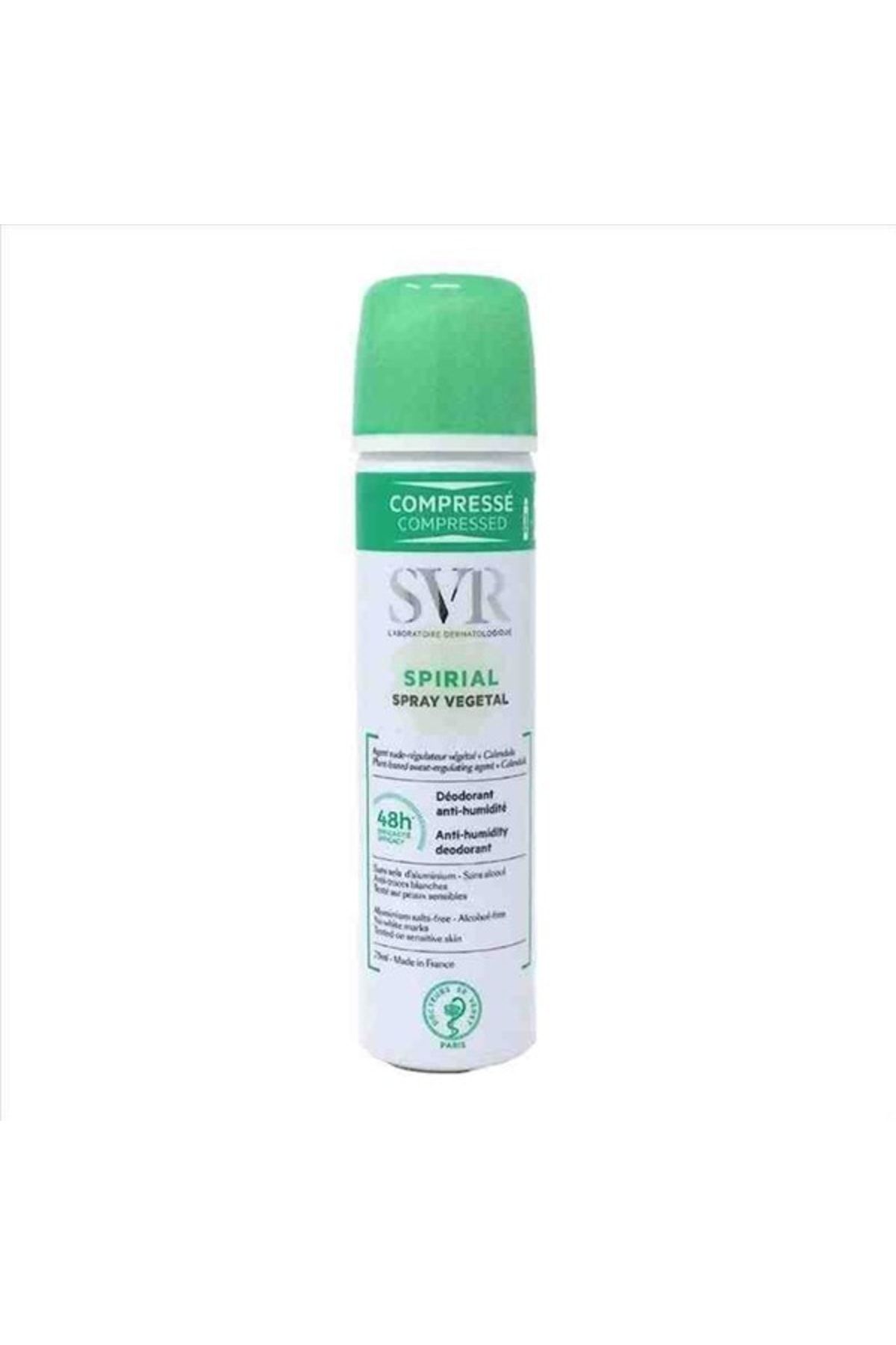 SVR Spirial Spray Vegetal Deodorant 48h 75 Ml