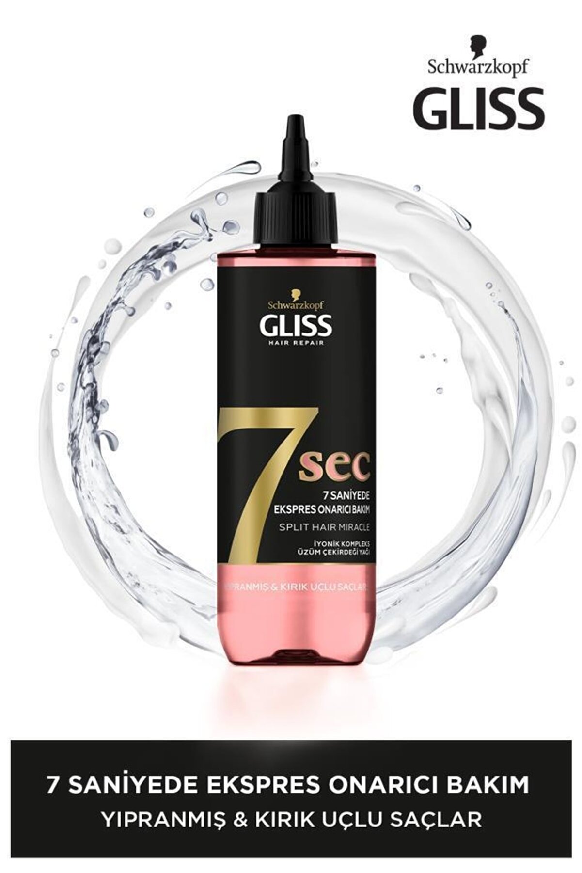 Gliss 7sec Ekspres Onarıcı Bakım Split Hair Miracle 200ml