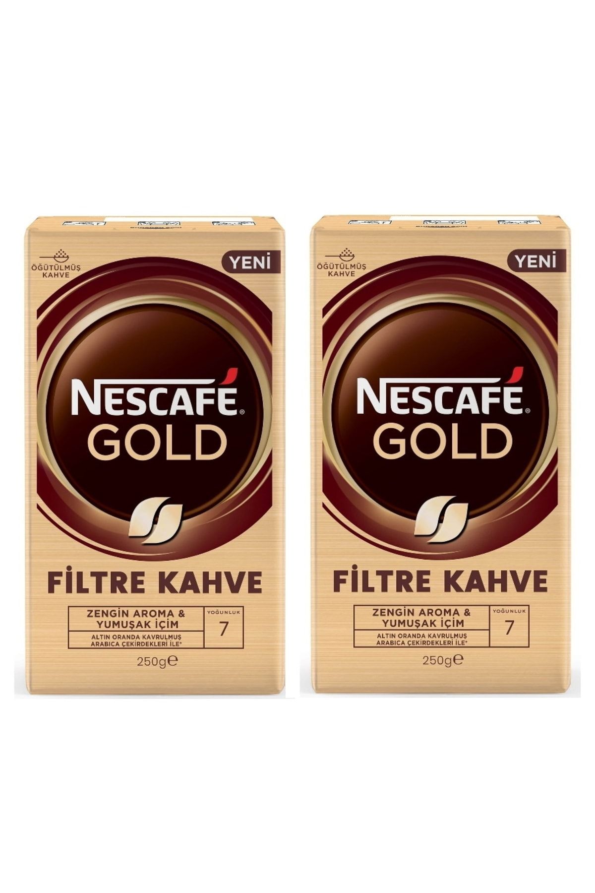 Nescafe Gold Filtre Kahve 250 Gr 2'li