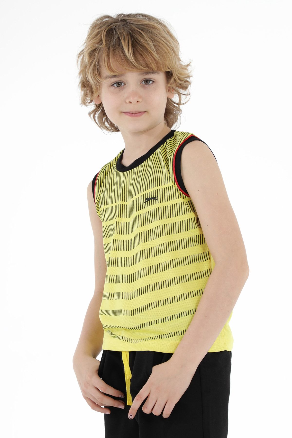 Slazenger Daıva Erkek Çocuk T-shirt Sarı
