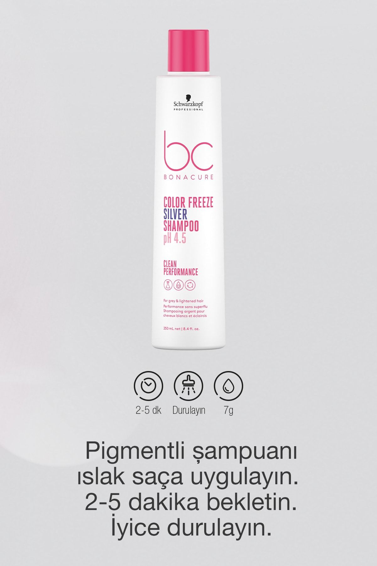 Bc Clean Renk Koruyucu Gümüş Şampuan 250ml_2