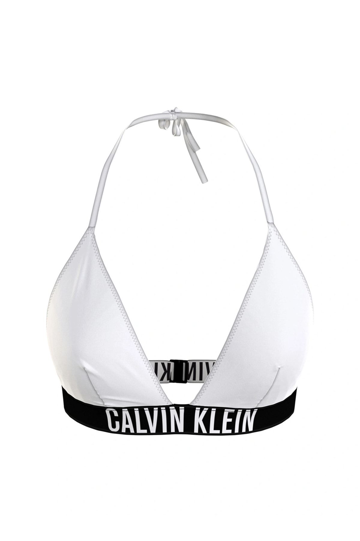 Calvin Klein Beyaz Kadın Bikini Üst