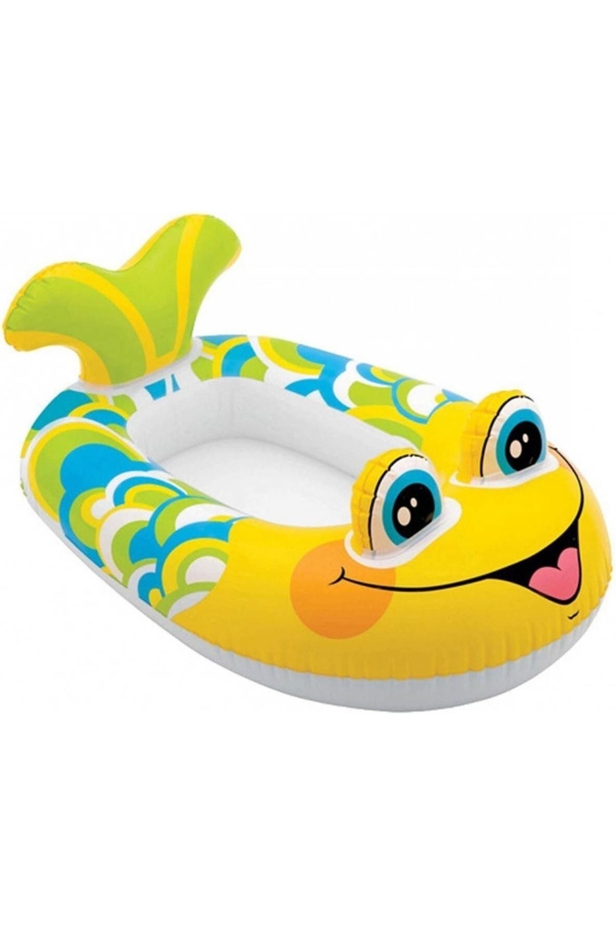 Vardem Intex Kids Pool Cruiser / Balık Şeklinde Şişme Çocuk Botu 107 Cm / 59380