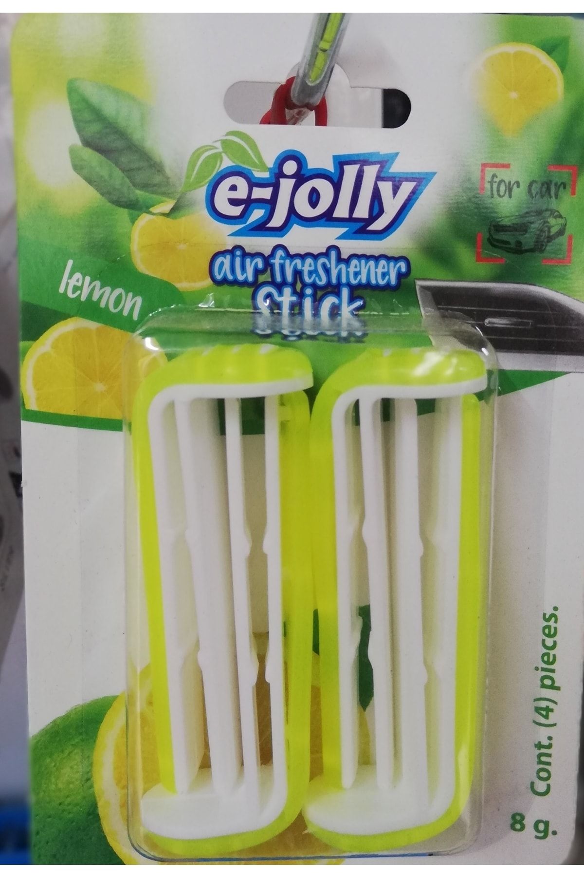 Jolly E Araç Kalorifer Petek Kokusu 1paket Limon