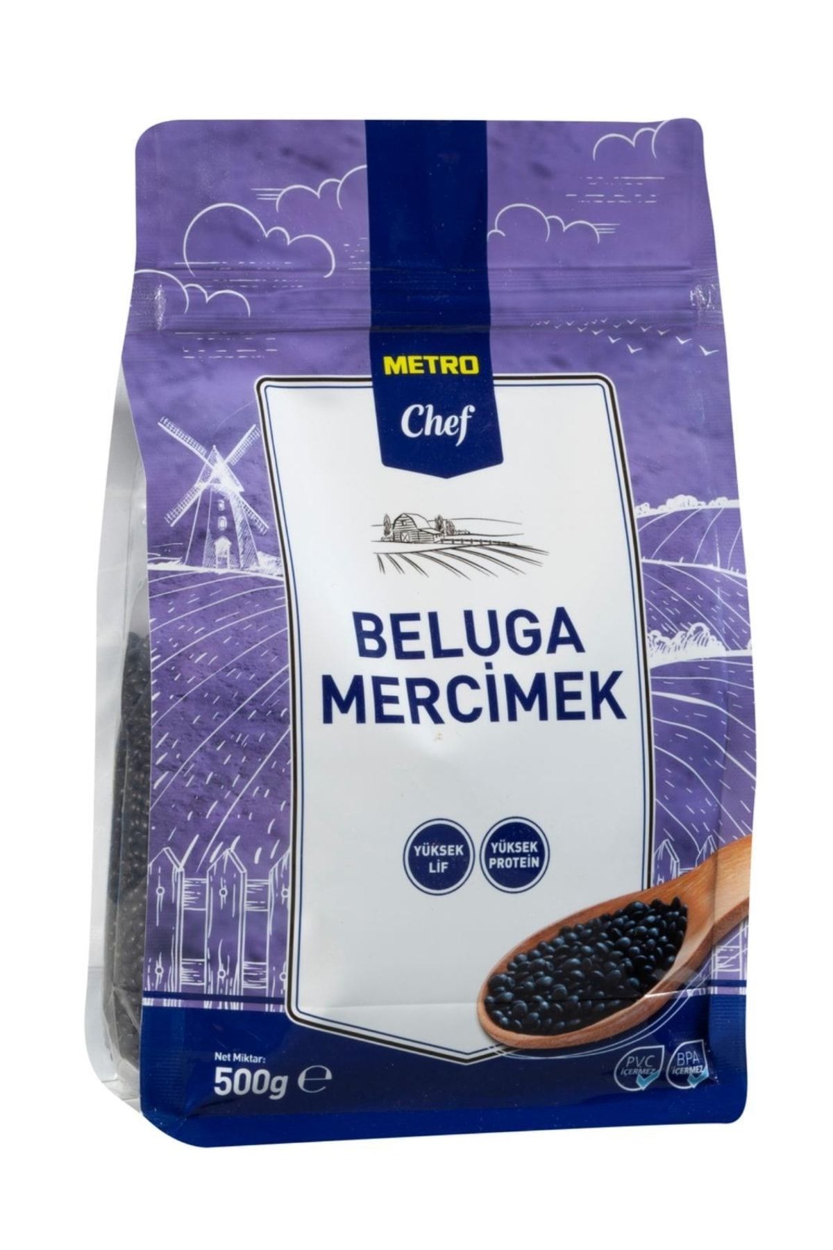 Metro Chef Beluga Mercimek 500 gr Beluga Mercimek, Mercimek - Des Biens