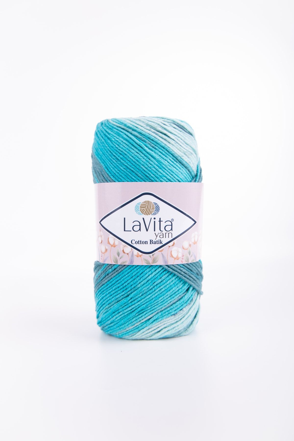 LaVita Yarn Cotton Batik Cb04 100 Gr 220 Mt