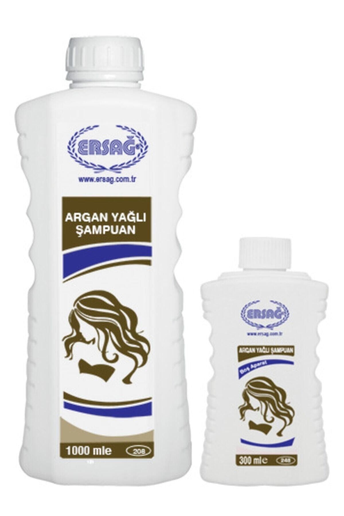 Ersağ Argan Yağlı Şampuan 1000 ml Boş Aparat