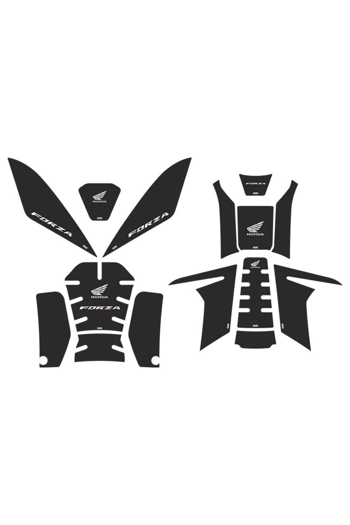 Genel Markalar Honda Forza 750 Uyumlu Tank Pad Set 001