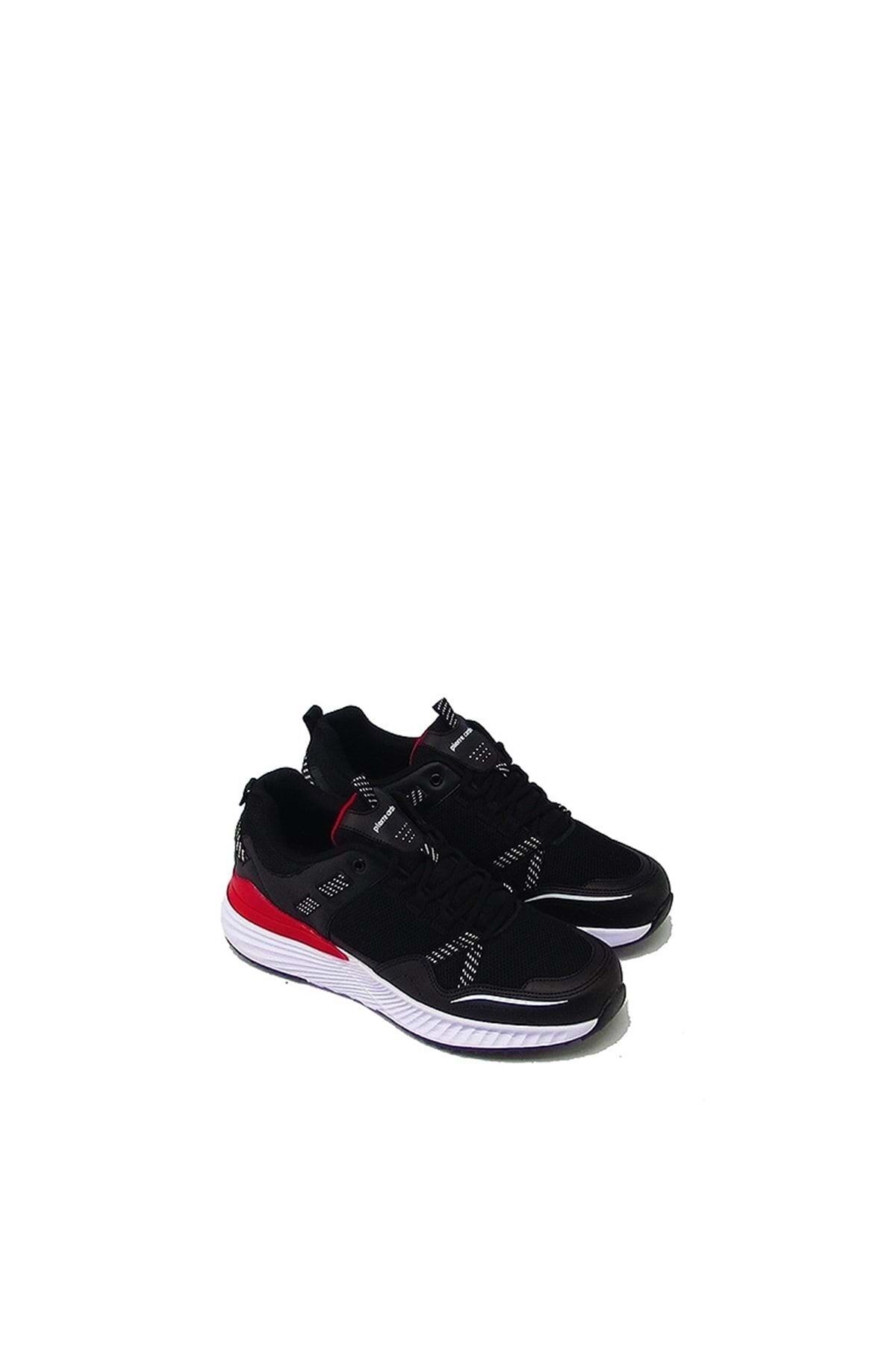 Pierre Cardin Pc-31100 Siyah Erkek Yüksek Taban Bağlı Spor Ayakkabı