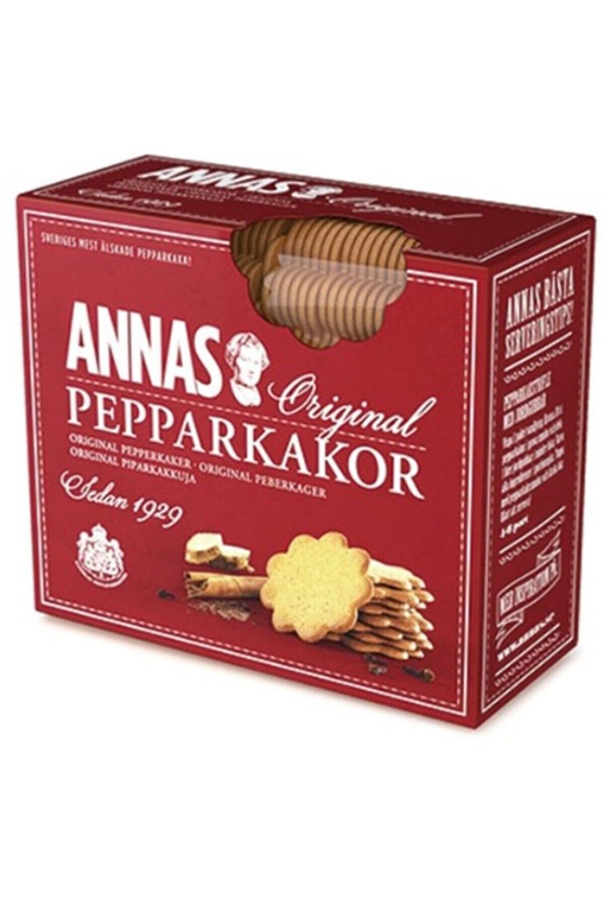 WİİK NATUREL Aşçıbaşı Anna's Zencefilli Bisküvi Kurabiye 300gr