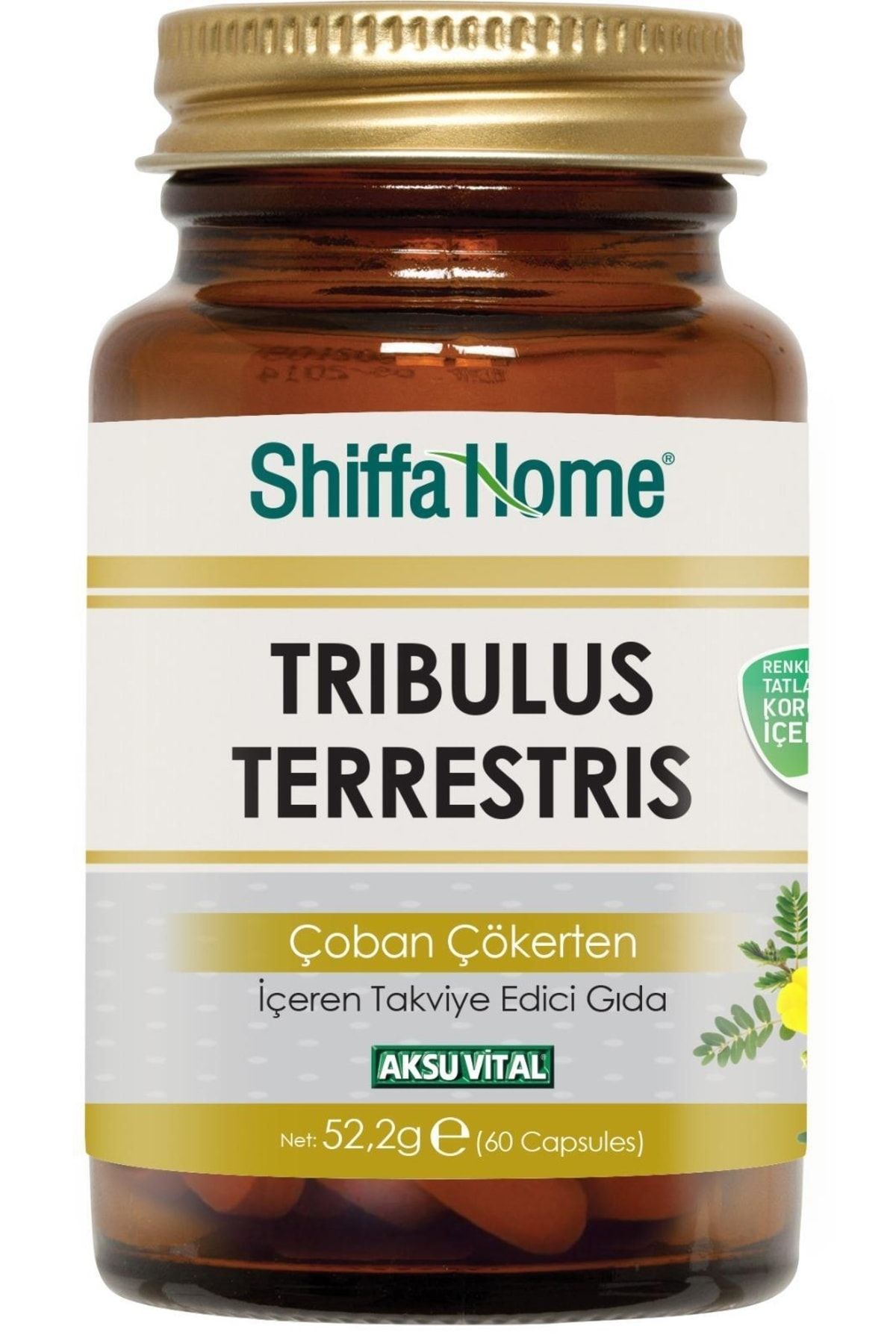 Shiffa Home Tribulus Terrestris Çoban Çökerten 60 Kapsül