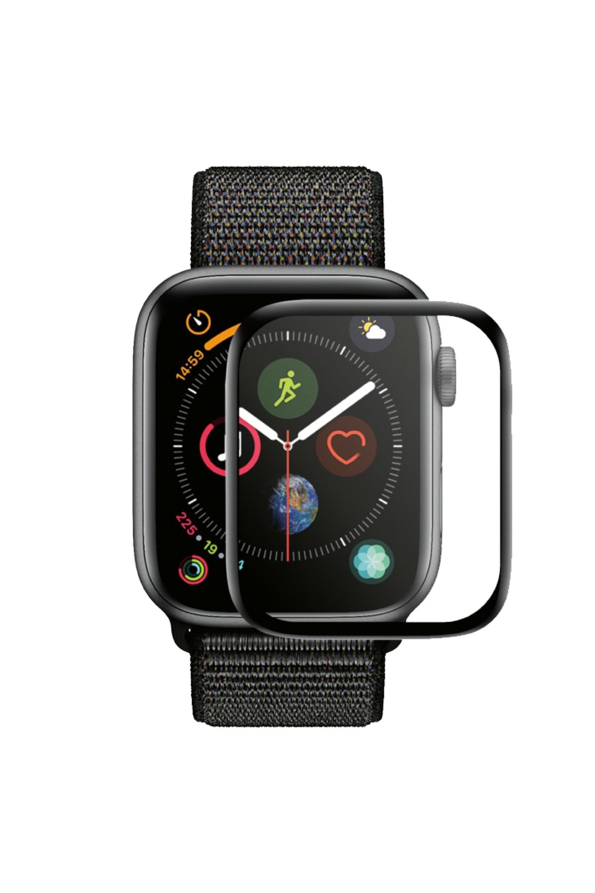 Deilmi Apple Watch 1 2 3 4 5 6 Se 42 Mm Uyumlu 3d Tam Kaplayan Pmma Nano Akıllı Saat Ekran Koruyucu