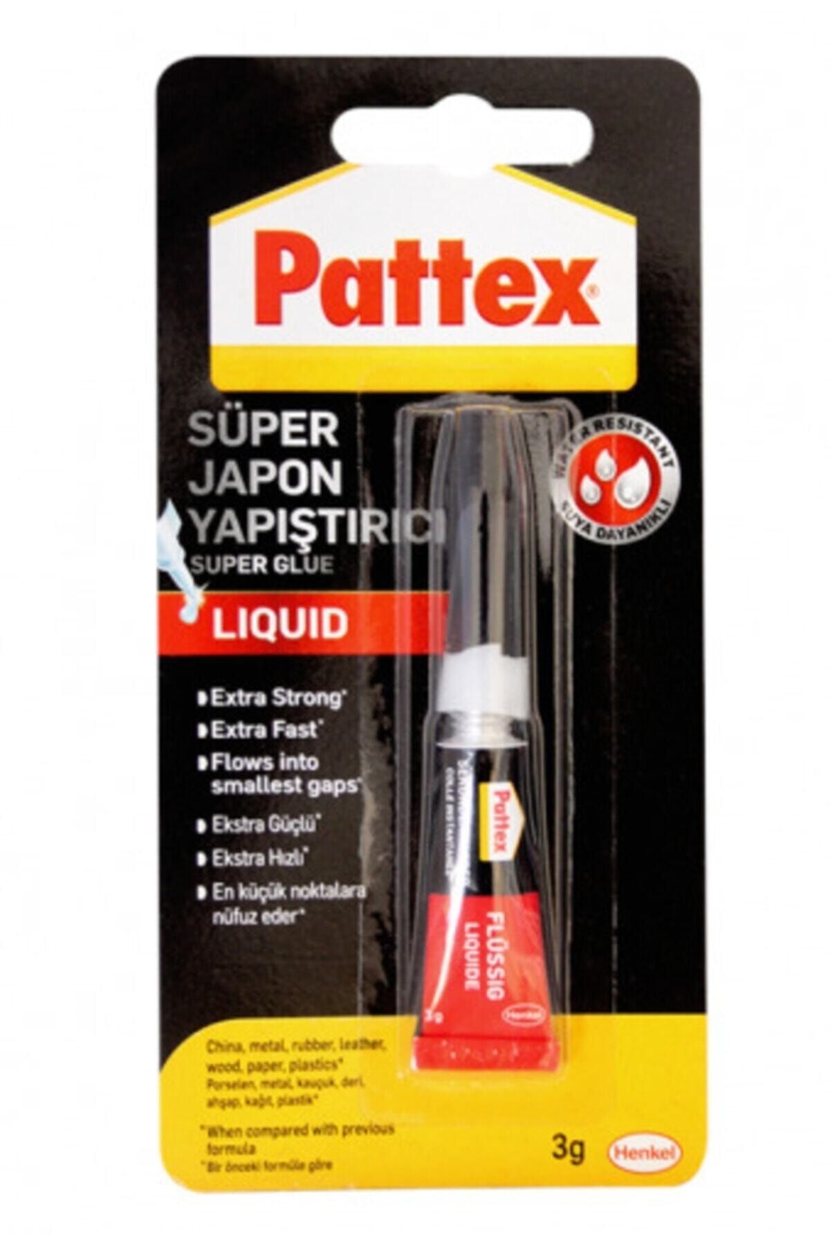 Pattex 3gr Süper Japon Yapıştırıcısı - Suya Dayanıklı