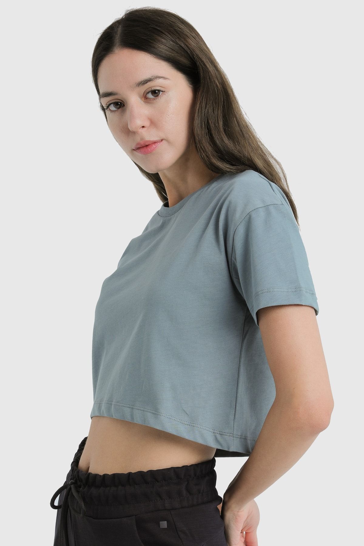 Airlife Kadın Crop Tişört