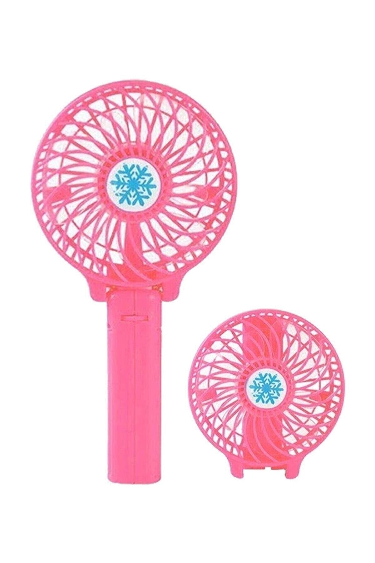 3D Sevimli Kitty Şarjlı Mini Fan Masa Üstü Vantilatörü Usb Soğutucu Sessiz El Fanı