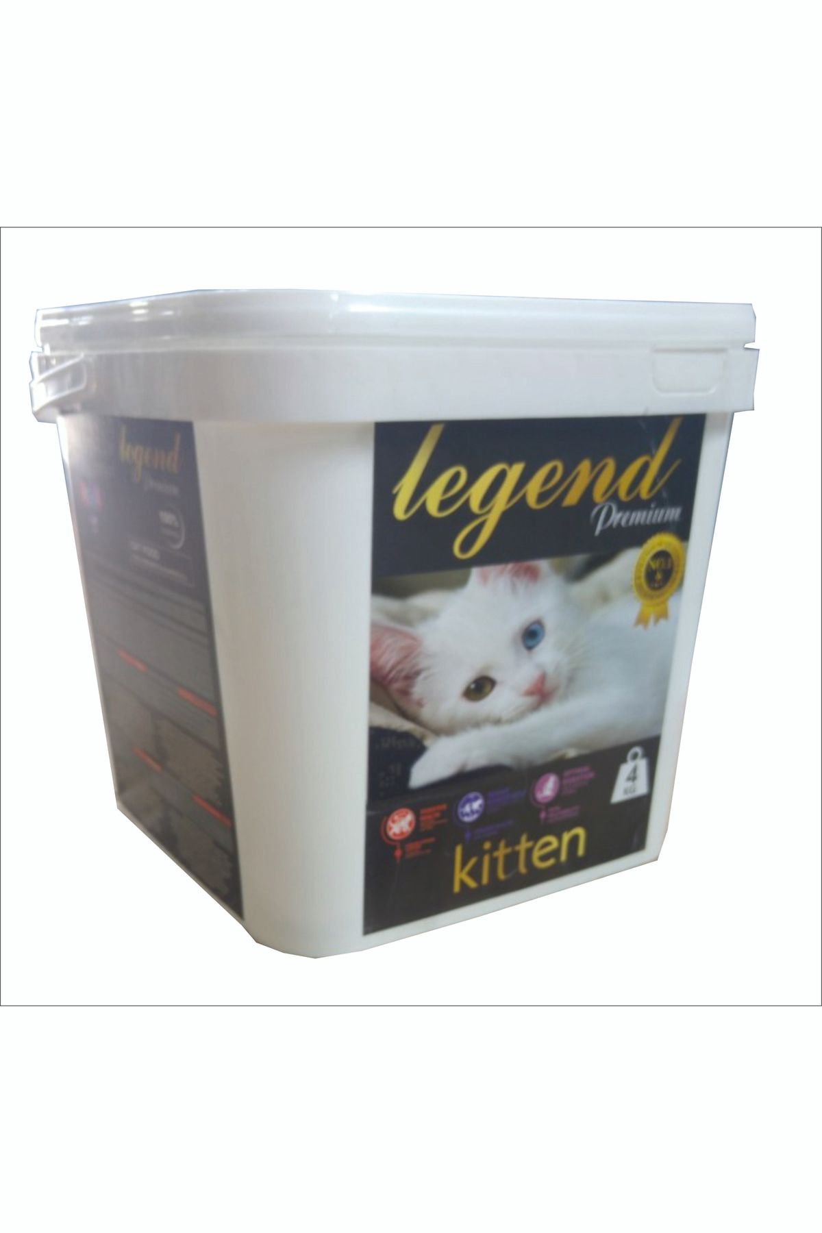 Legend Premium Kitten Düşük Tahıllı Yavru Kedi Maması 4 kg Tavuklu ve Somon Balıklı
