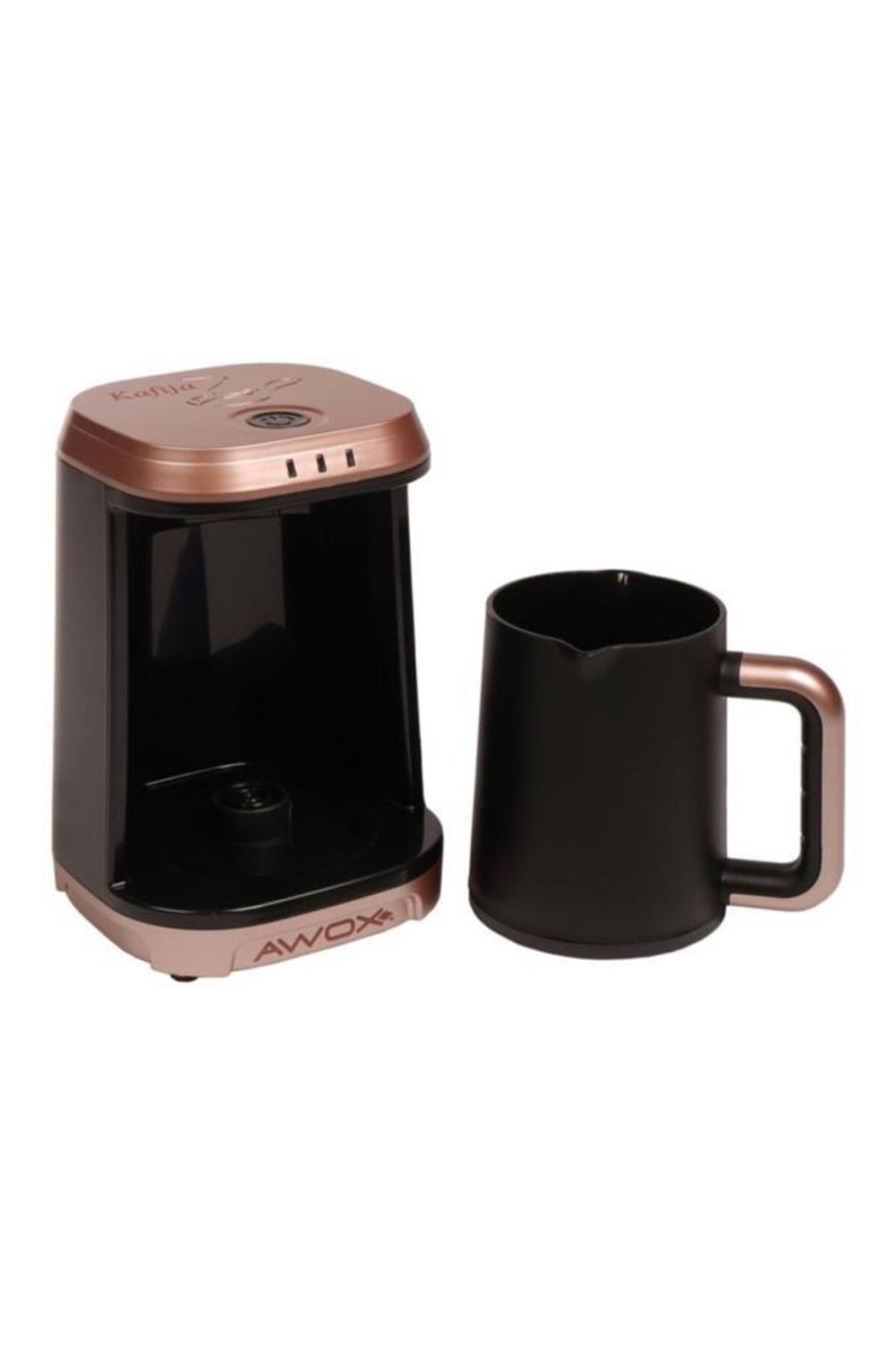 AWOX Kafija Paslanmaz Çelik Sesli Ve Işıklı Kahve Makinesi 500w