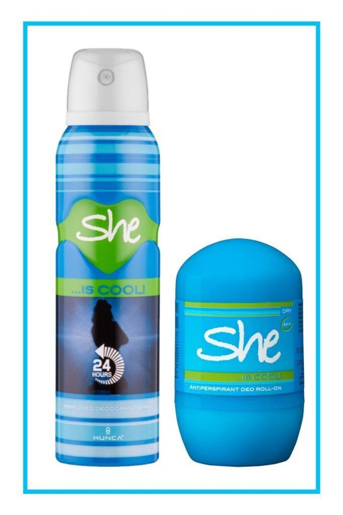 She Is Cool Deodorant Ve Roll-on Set