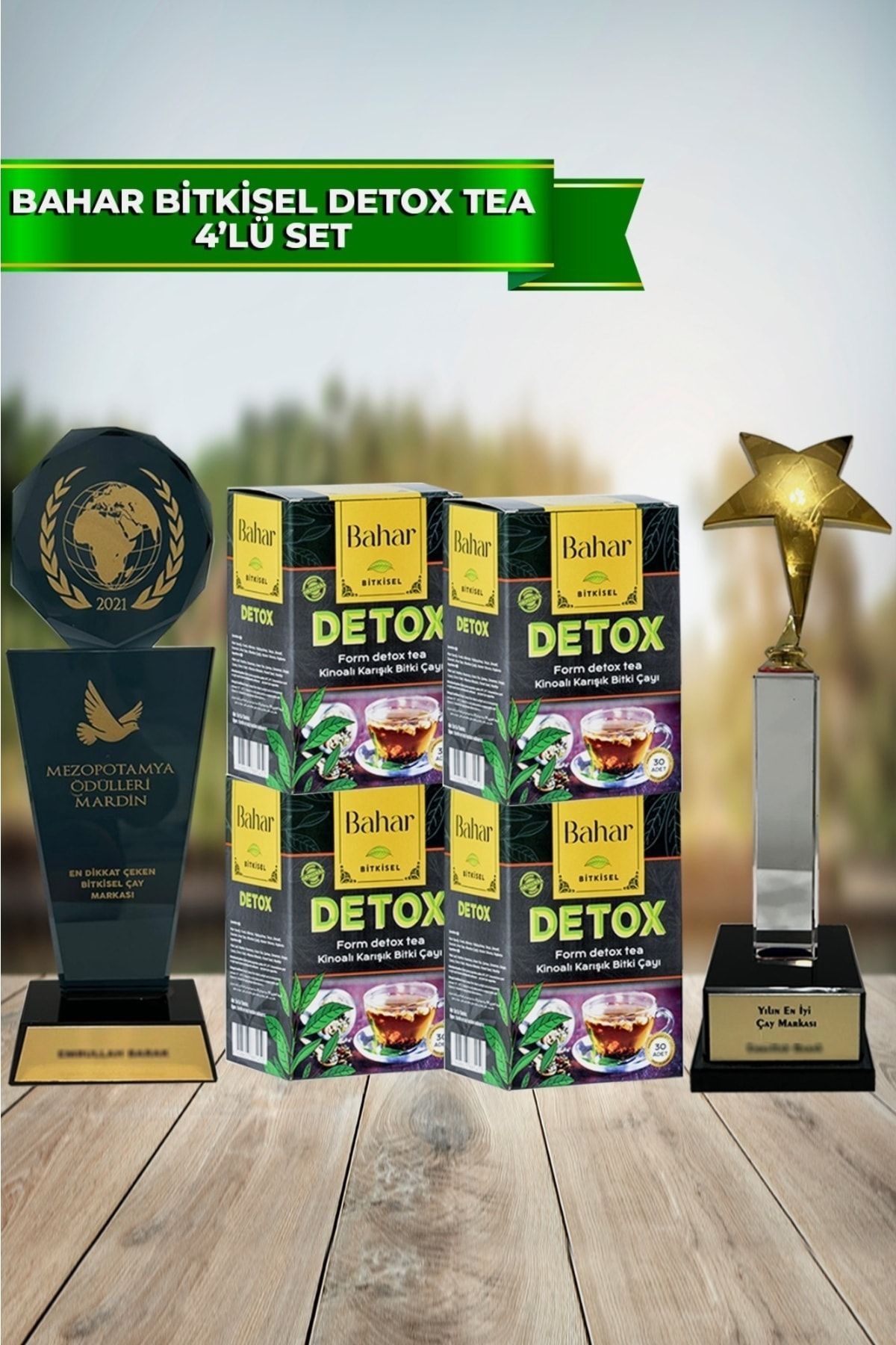 Detox Form Çayı & Diyet Çay (4 KUTU 120’Lİ)