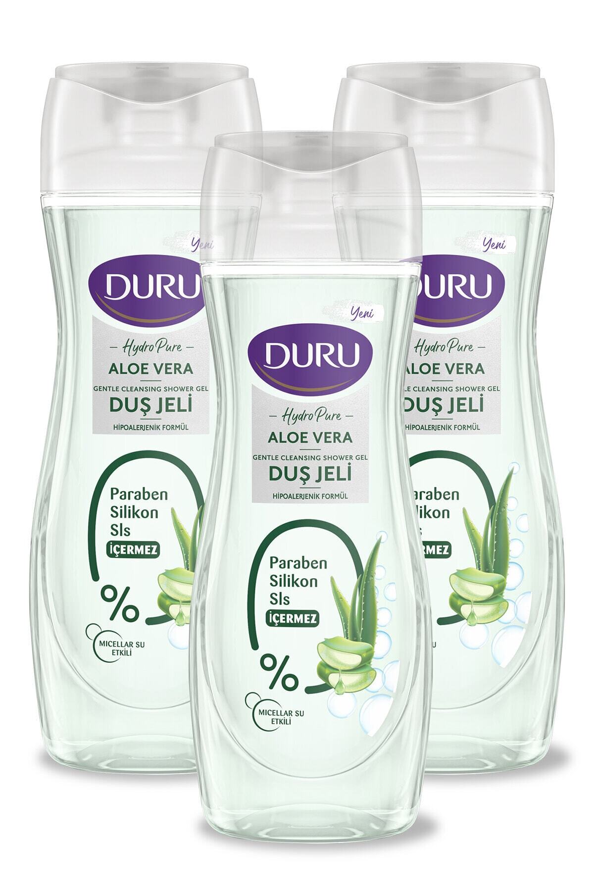 Duru Hydro Pure Aloevera Duş Jeli 3x450ml