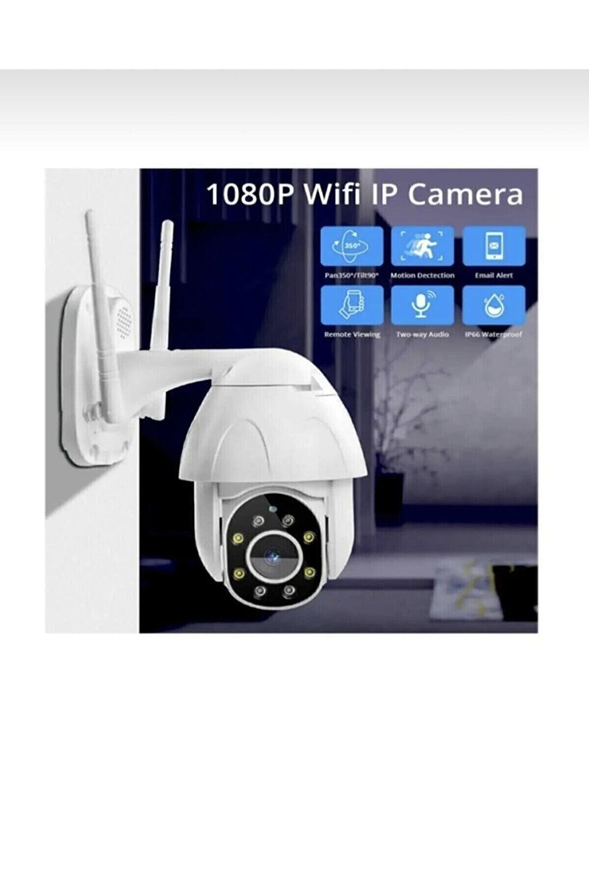 Genel Markalar Motorlu Ip Kamera + 1080p Speed Dome Ptz 2mp Dış Mekan Ip Kamera Enahsen