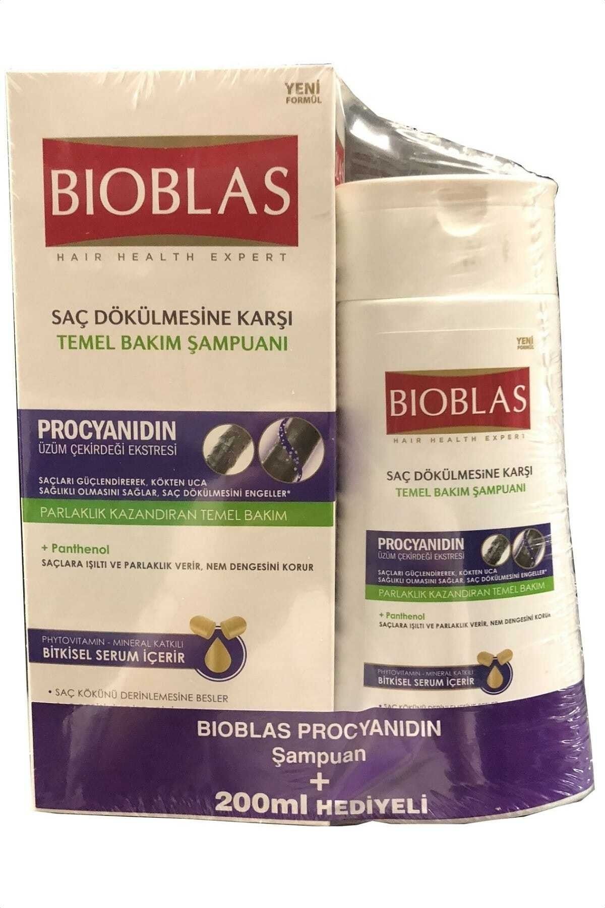 Bioblas Temel Bakım Şampuanı Procyanidin 360 ml + 200 ml 8680512627548