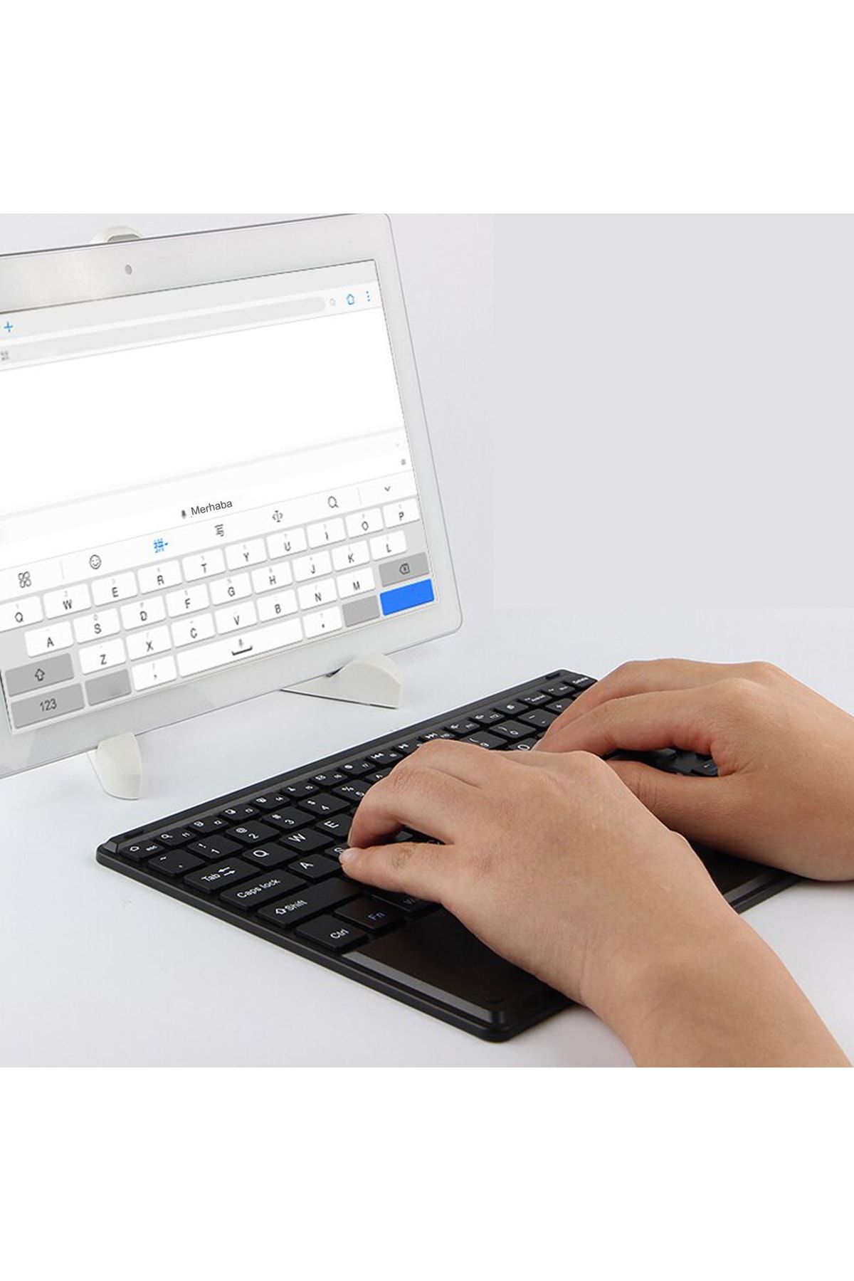 Microcase Huawei Matepad 11 2021 Bluetooth Touchpad Klavye 25 cm tablet Standı Al2758 Uyumlu