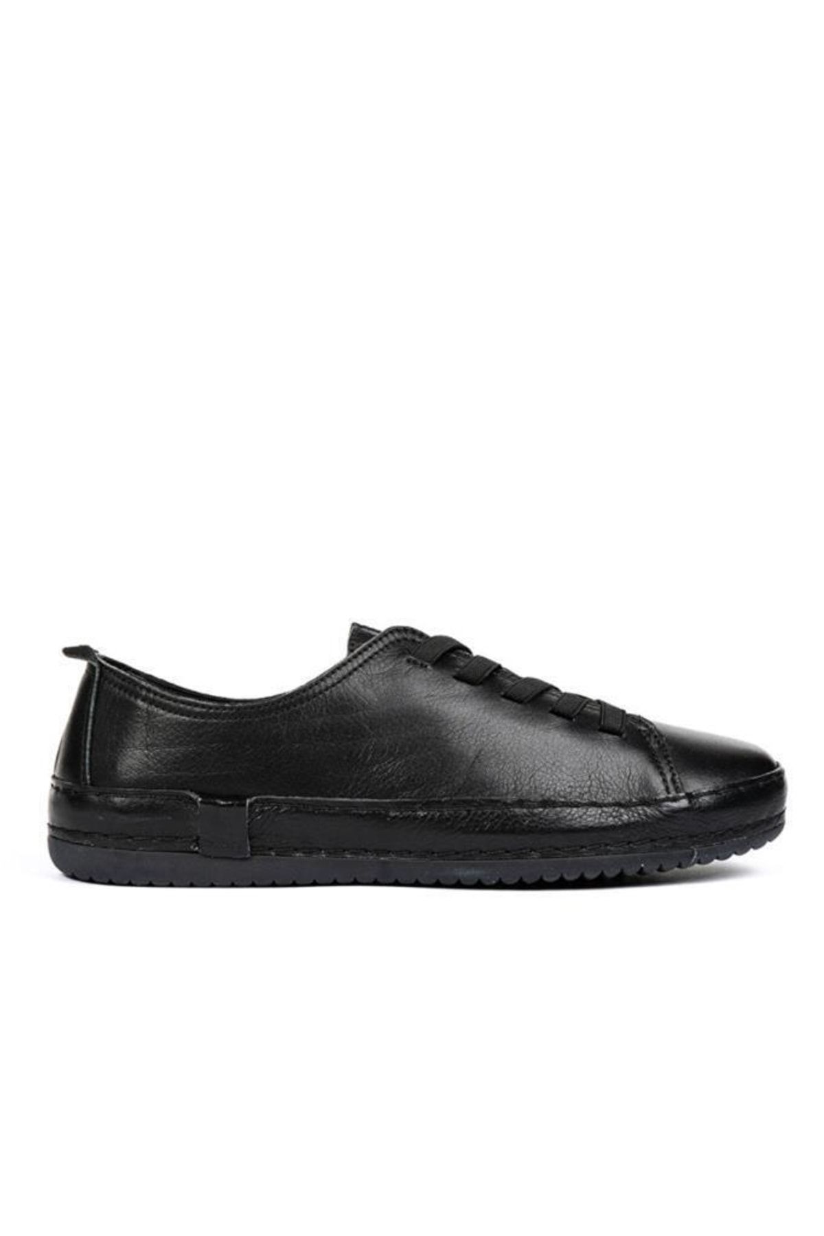 Greyder 57708 Siyah Deri Kadın Günlük Casual Ayakkabı