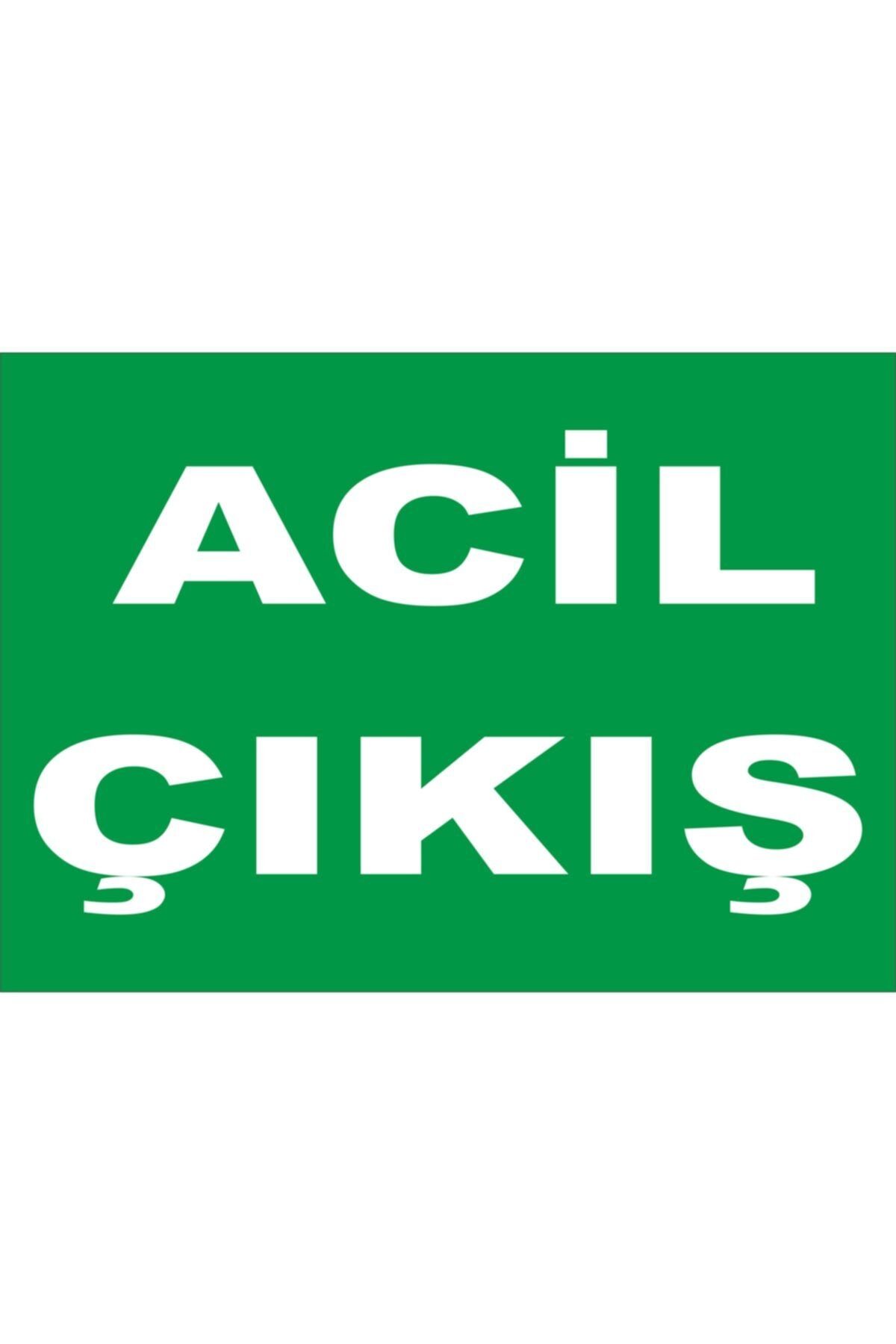Genel Markalar Acil Çıkış Levhası