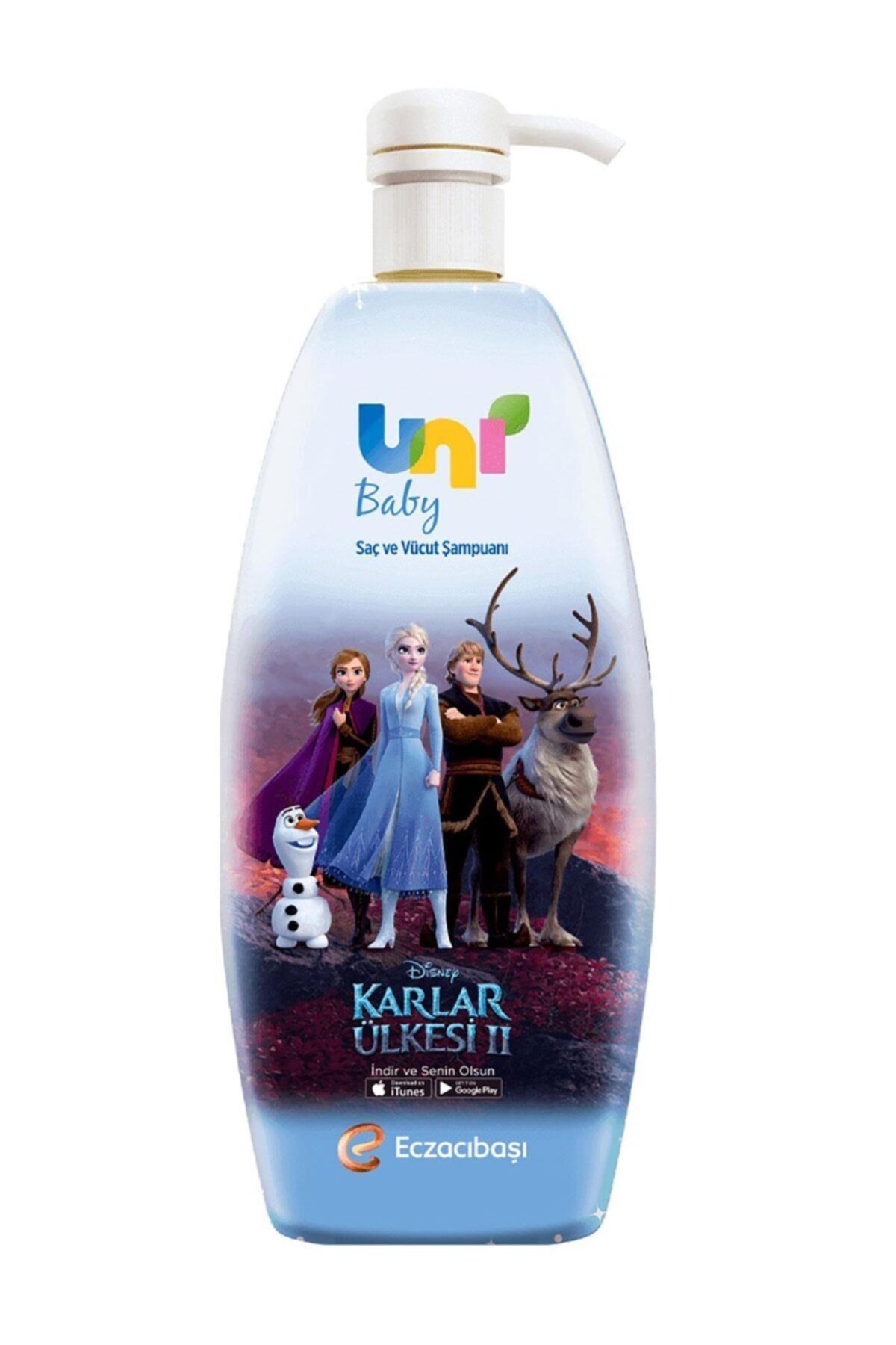 Uni Baby Frozen Boyasız Saç Ve Vücut Şampuanı 700 ml