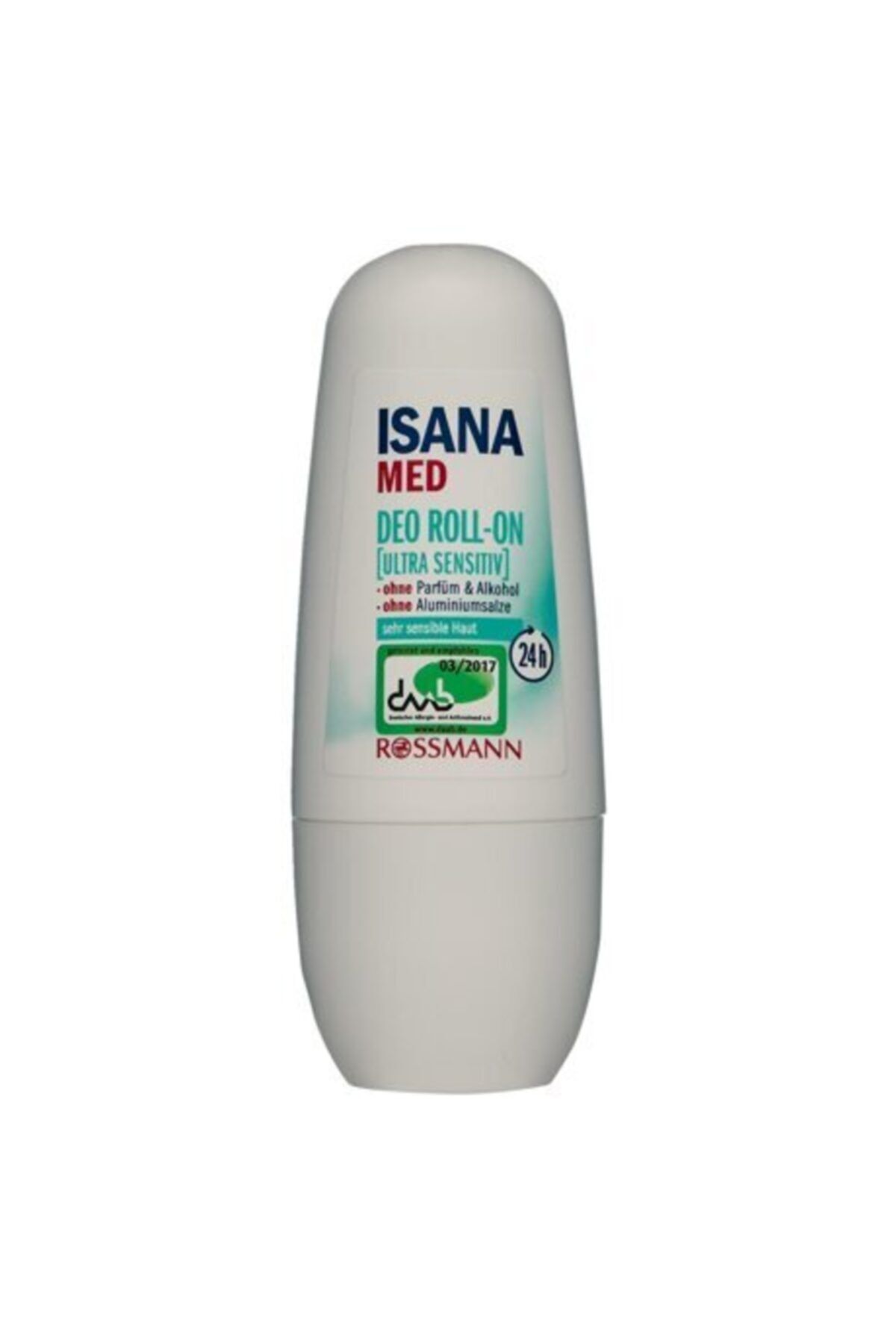 ISANA Med Balsam Roll-on Ultra Hassas 24h 50 ml