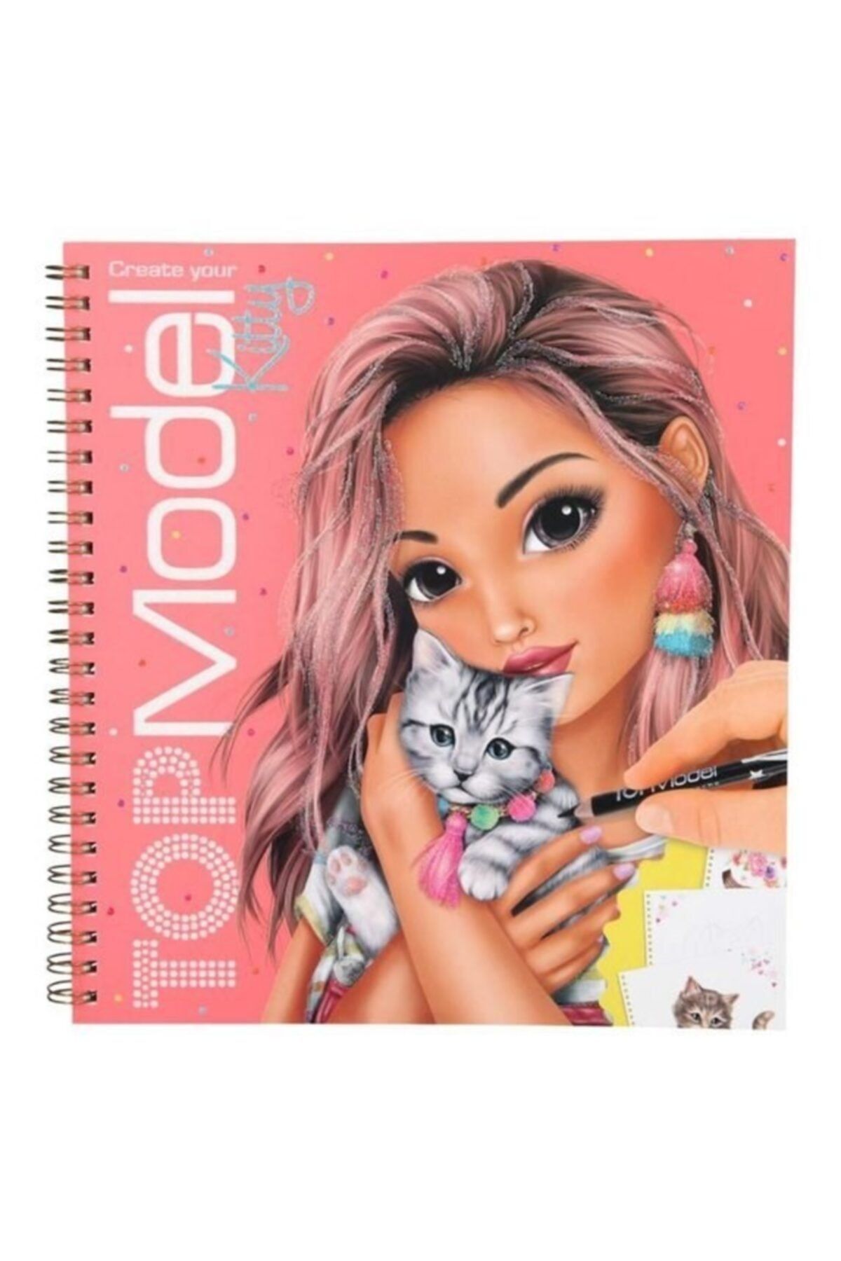 Top Model Kitty Boyama Kitabı 10469