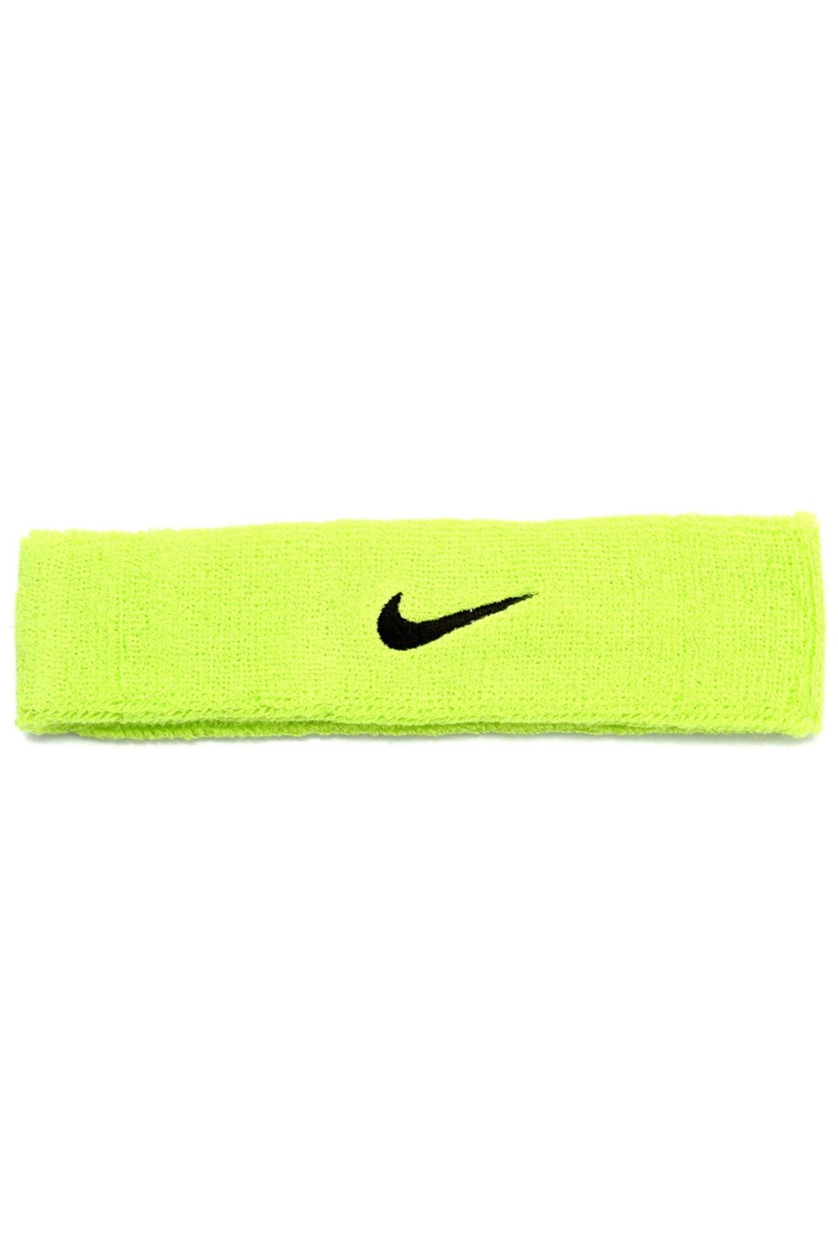 Nike Swoosh Logolu Neon Yeşil Tenis Havlu Saç Bandı N.nn.07.710.os