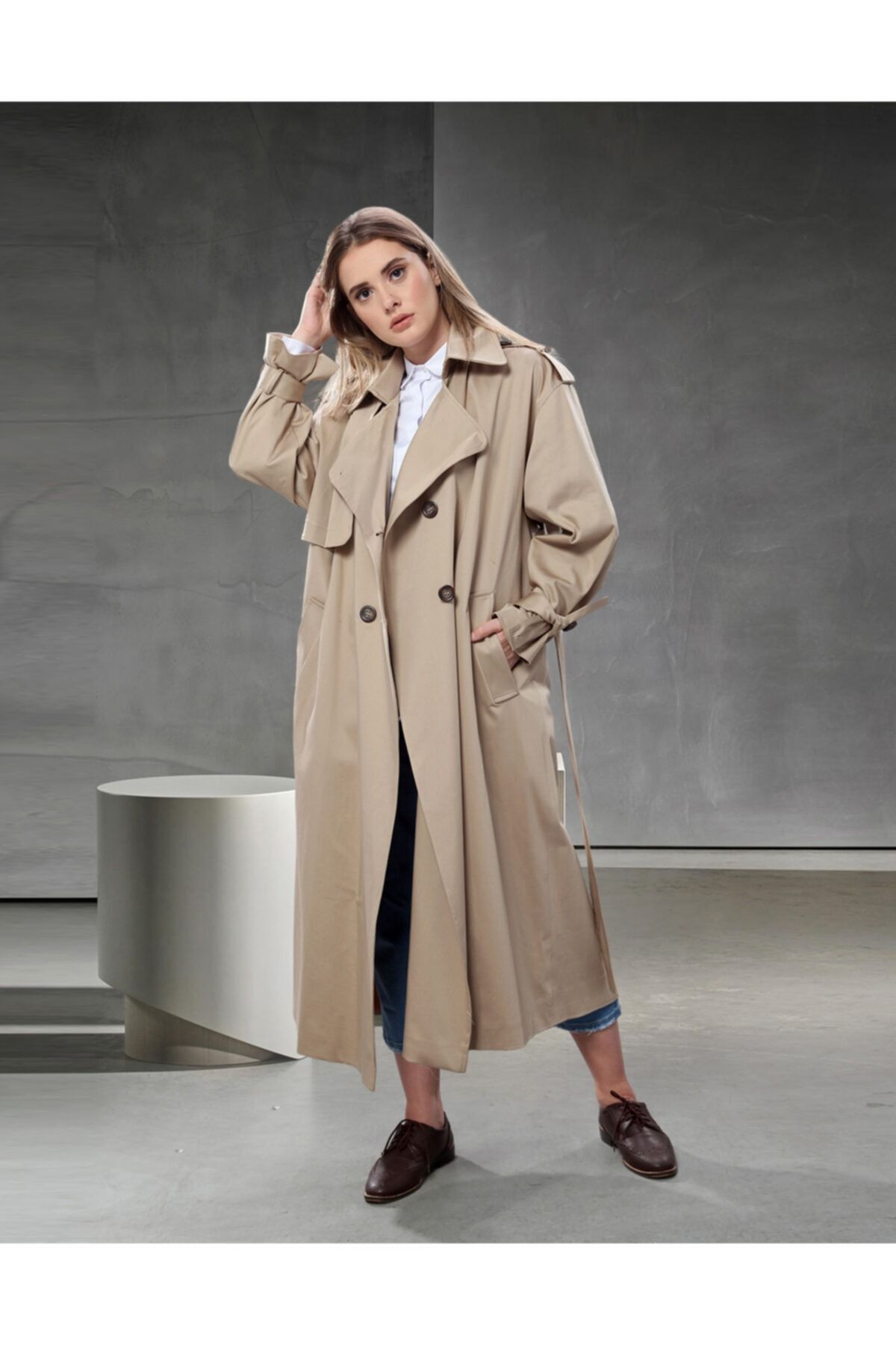 SahraAfra Arrow Trenchcoat 38 Beden