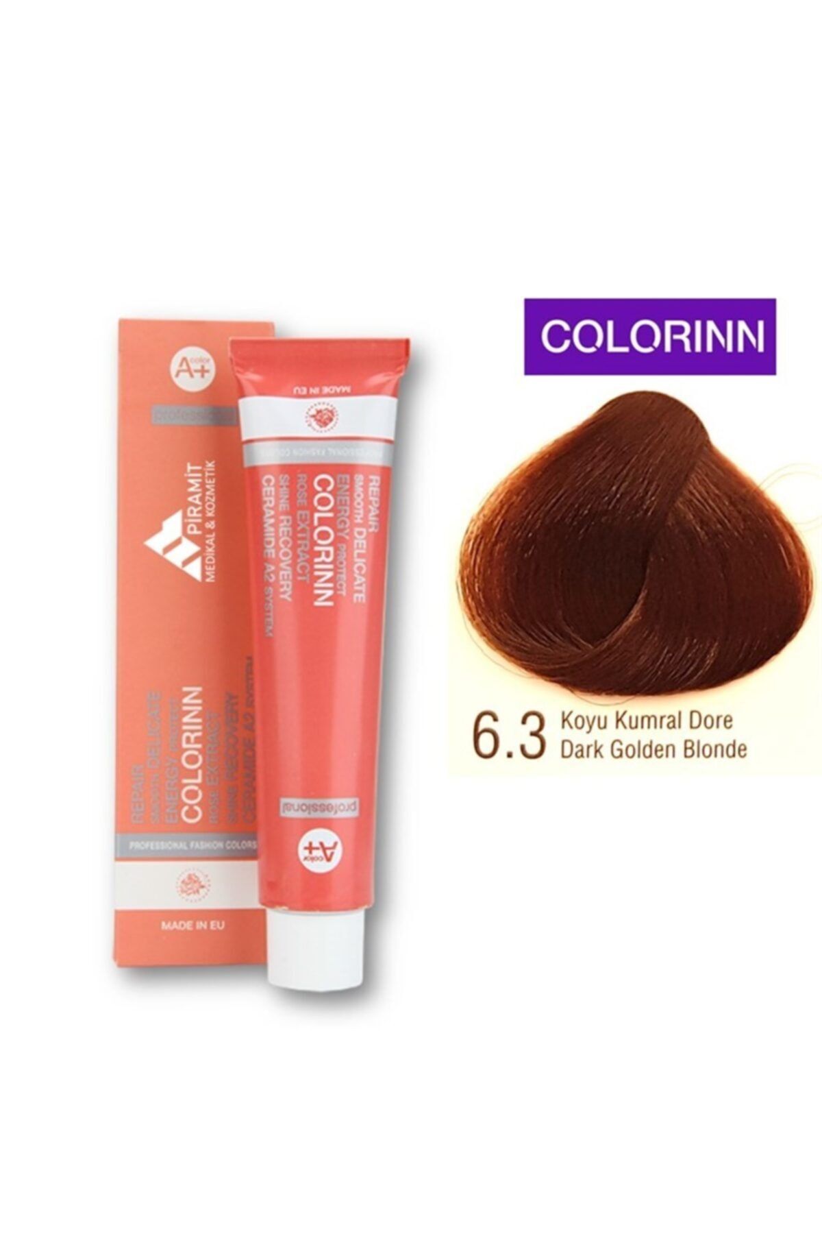 Colorinn Professional Saç Boyası 6.3 Koyu Kumral Dore